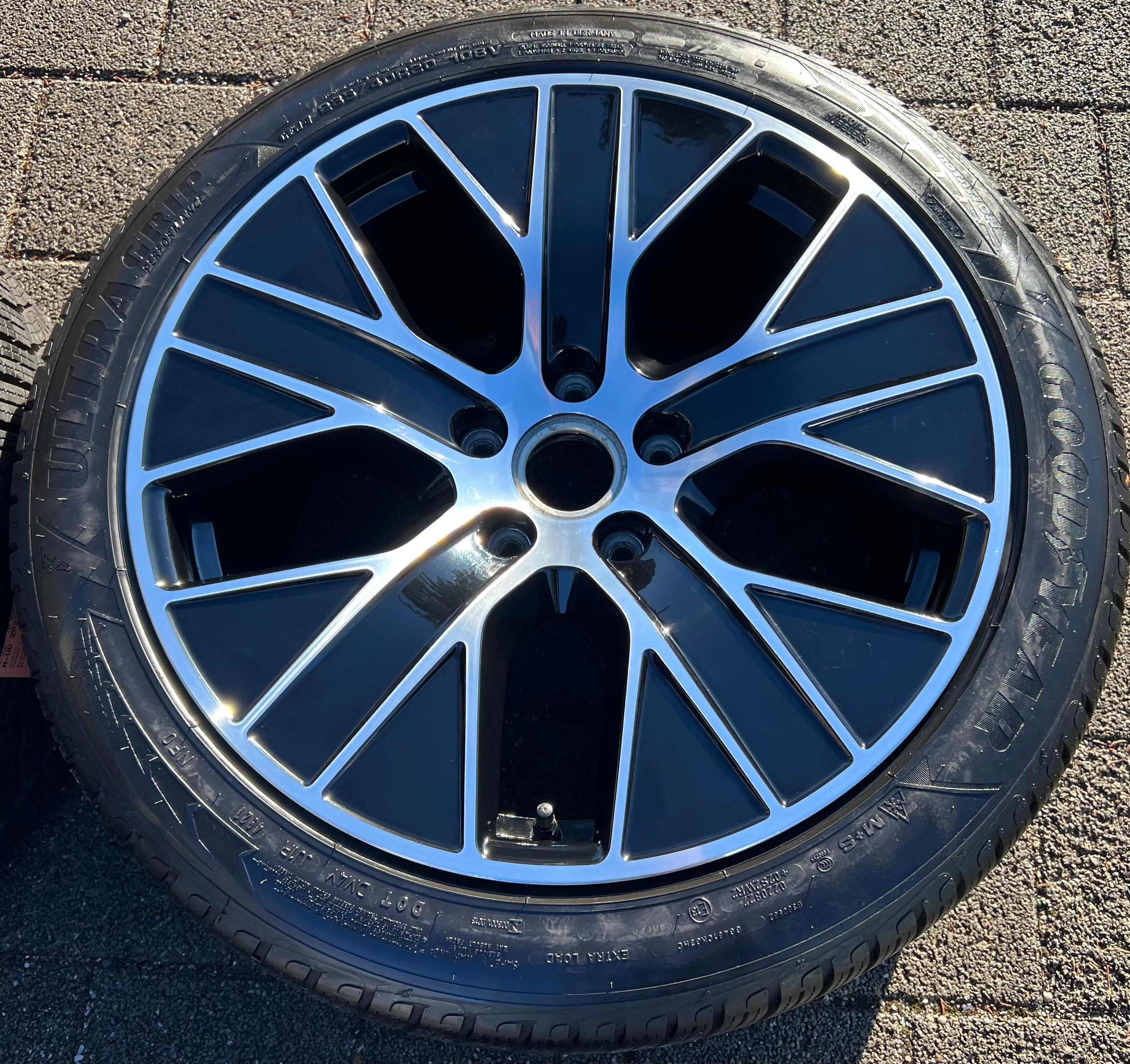 4 ORIGINAL 20" ALU WINTERRÄDER PORSCHE TAYCAN TURBO AERO RDKS FREIHAUS