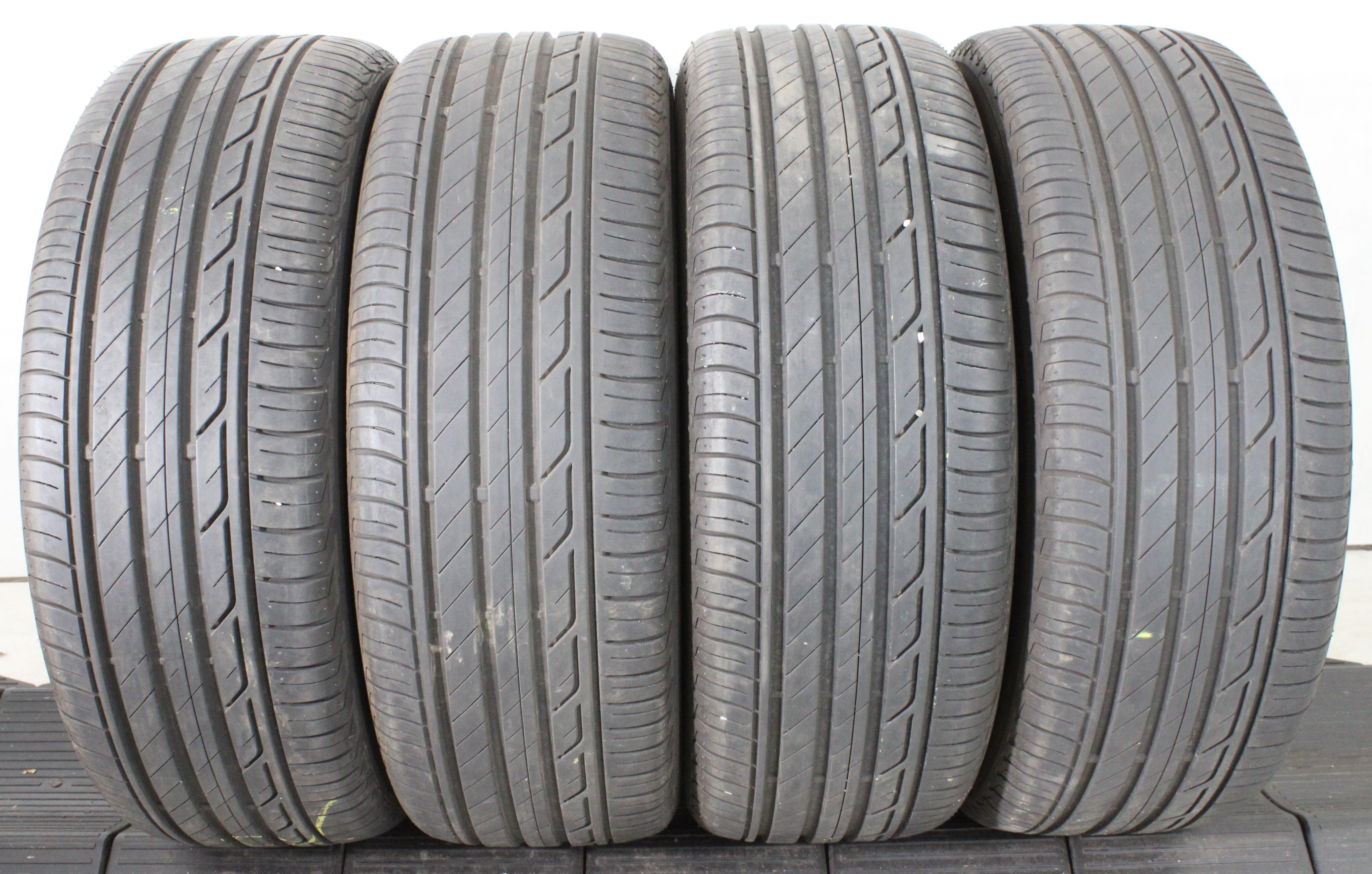 4 x 215/60R16 95V Sommerreifen Bridgestone Turanza T001 AO 2x5-5,5mm/2x6-6,5mm 2018