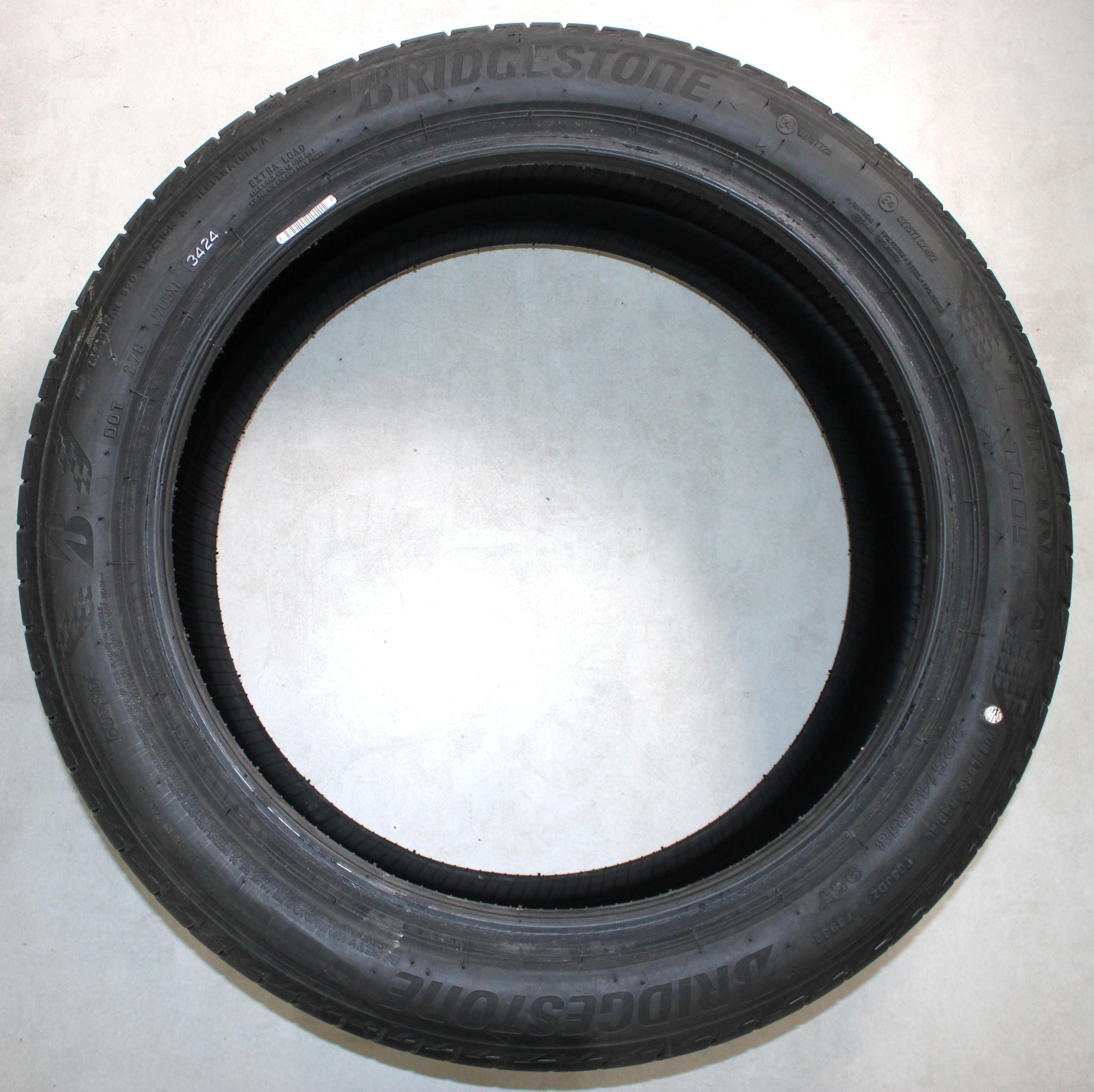 4 x 225/45R18 95Y Sommerreifen Bridgestone Turanza T005 * 6-6,5mm 2024