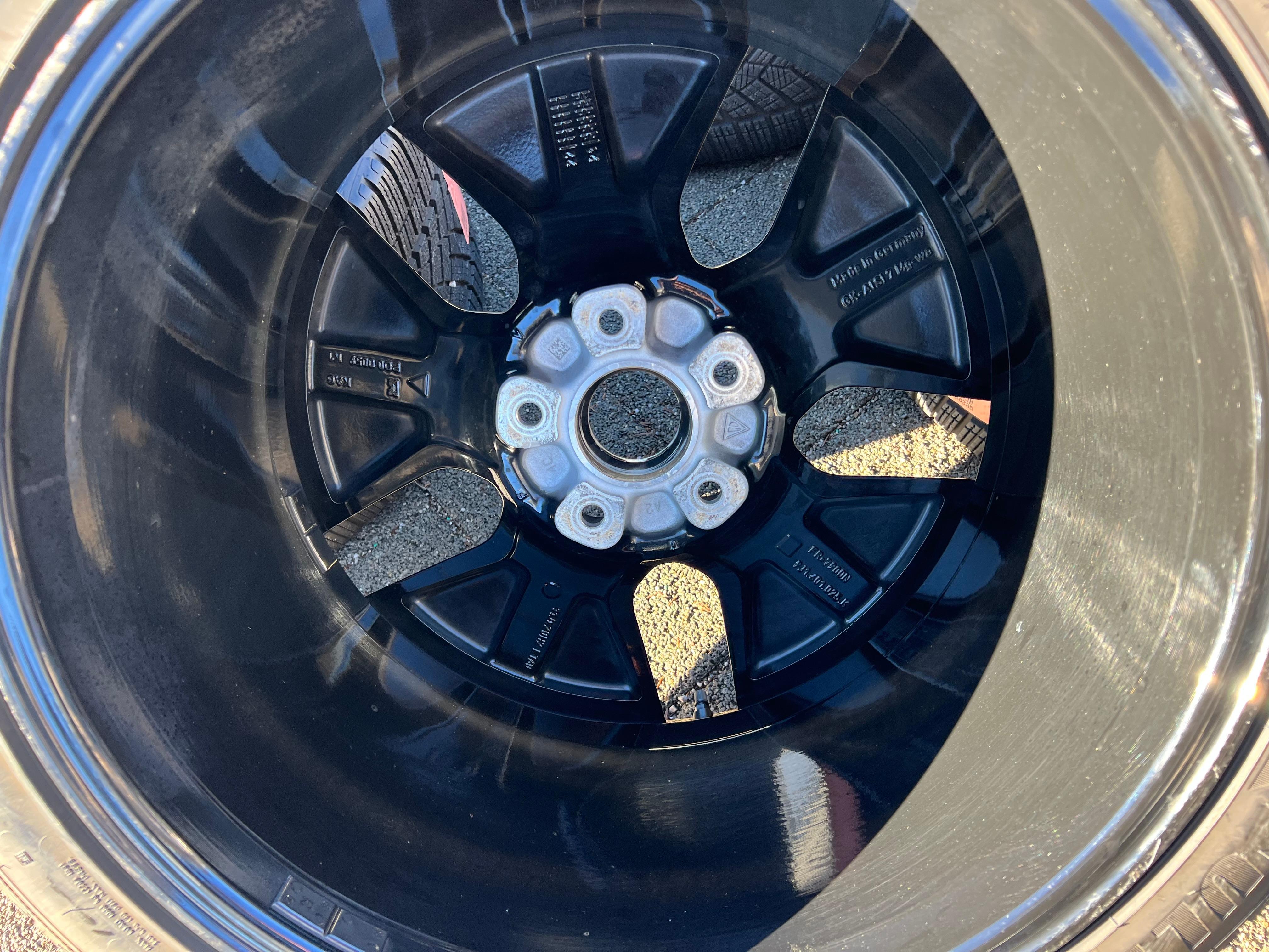 4 ORIGINAL 20" ALU WINTERRÄDER PORSCHE TAYCAN TURBO AERO RDKS FREIHAUS