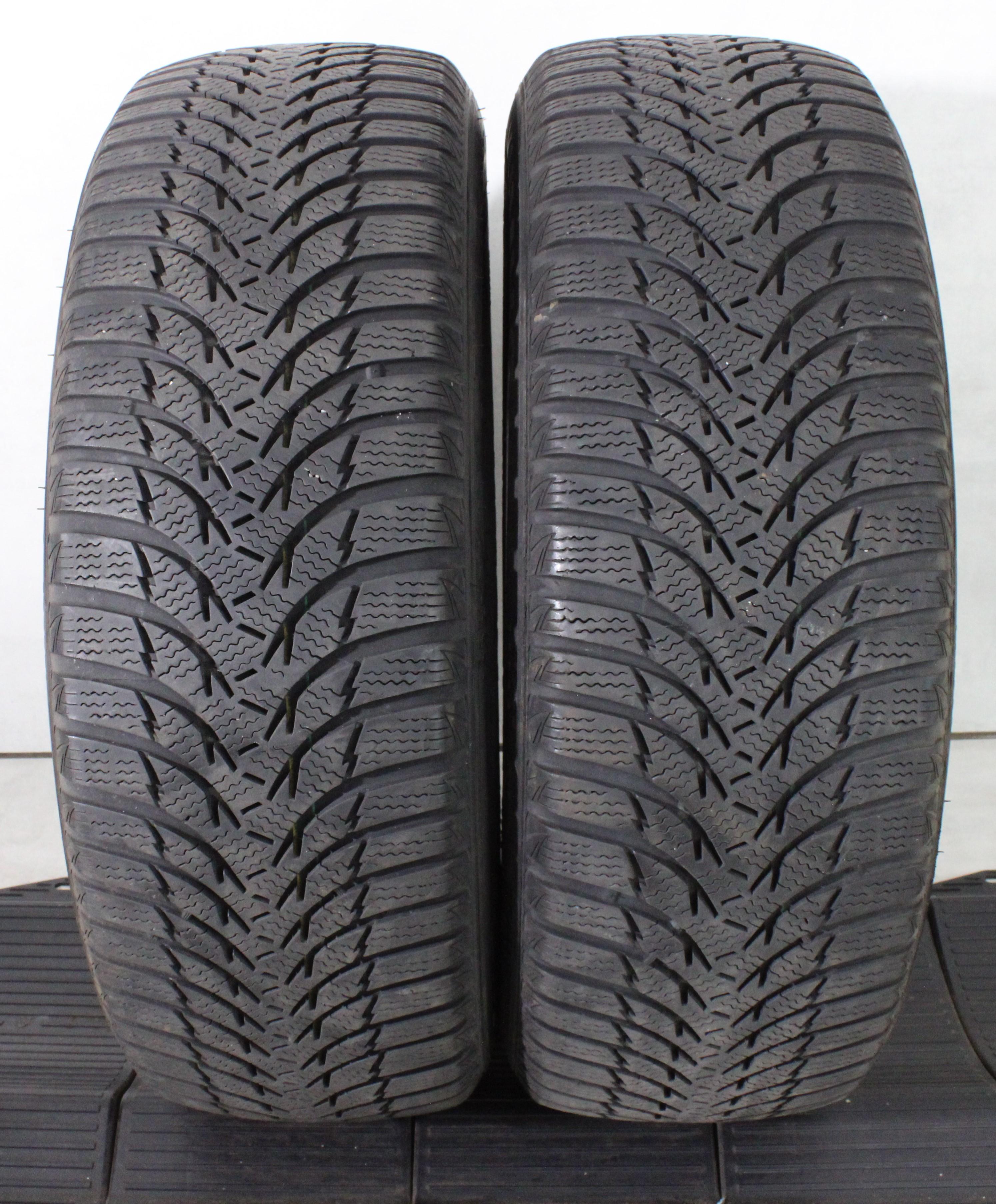 2 x 225/60R17 99H Winterreifen Kumho Wintercraft WP51 5,5-6mm 2017