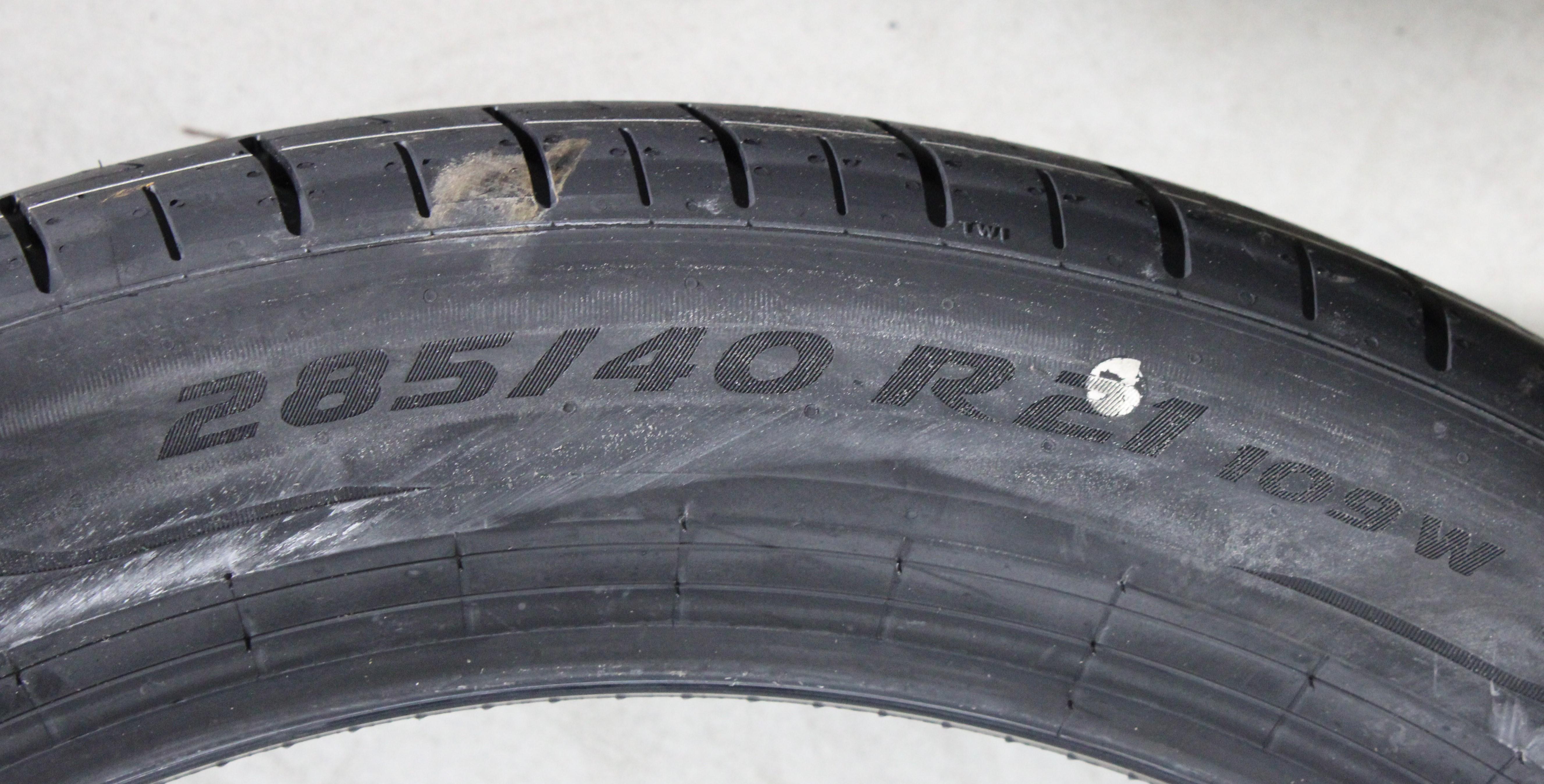 2 x 255/45R21 106W 2 x 285/40R21 109W Sommerreifen Pirelli Pzero PZ4 RO Elect Volles Profil 2024 NEU