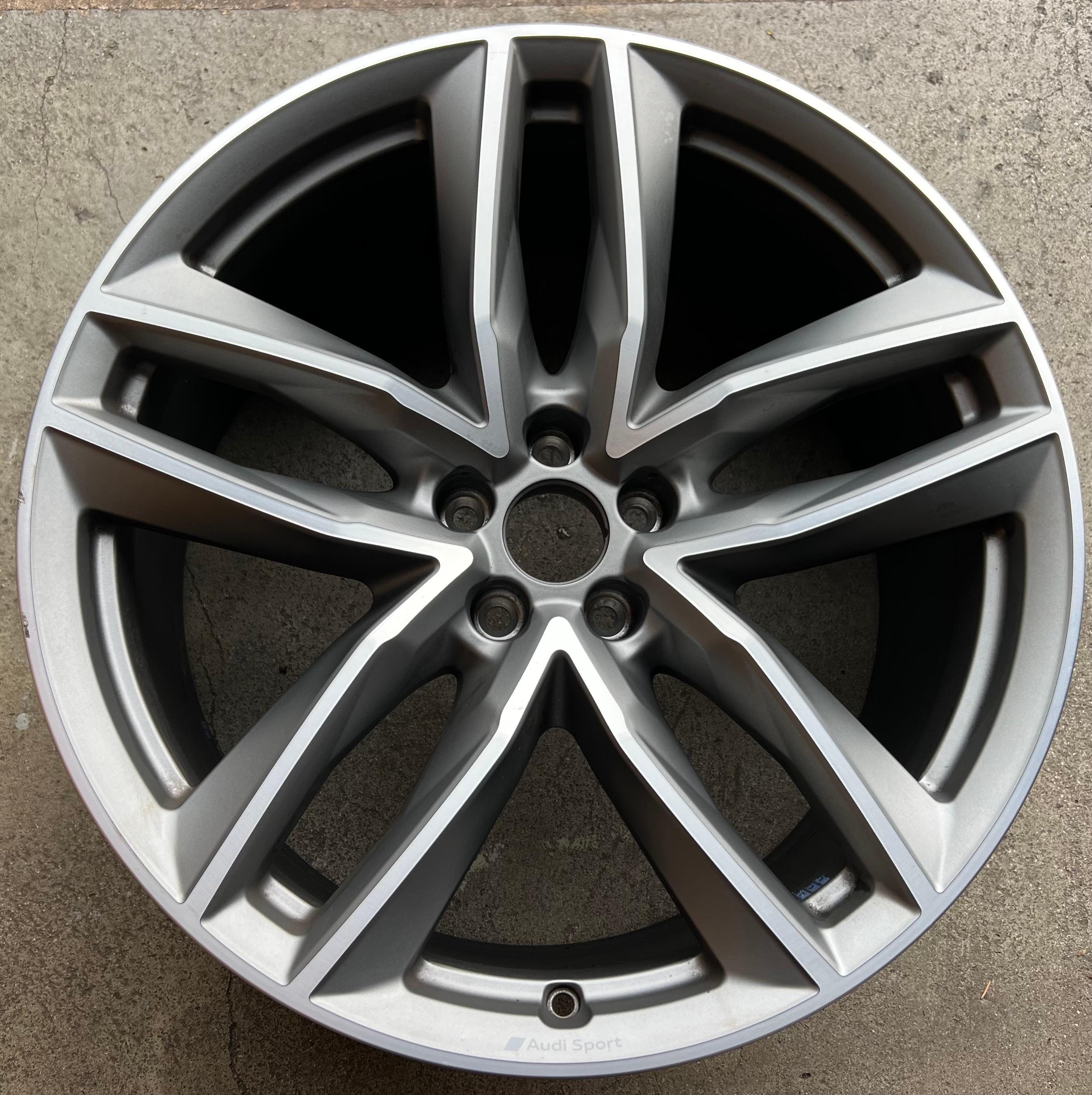 1 X ORIGINAL 21" ALUFELGE AUDI Q7 4M 4M0601025T 9,5x21 ET31 TOP FREIHAUS