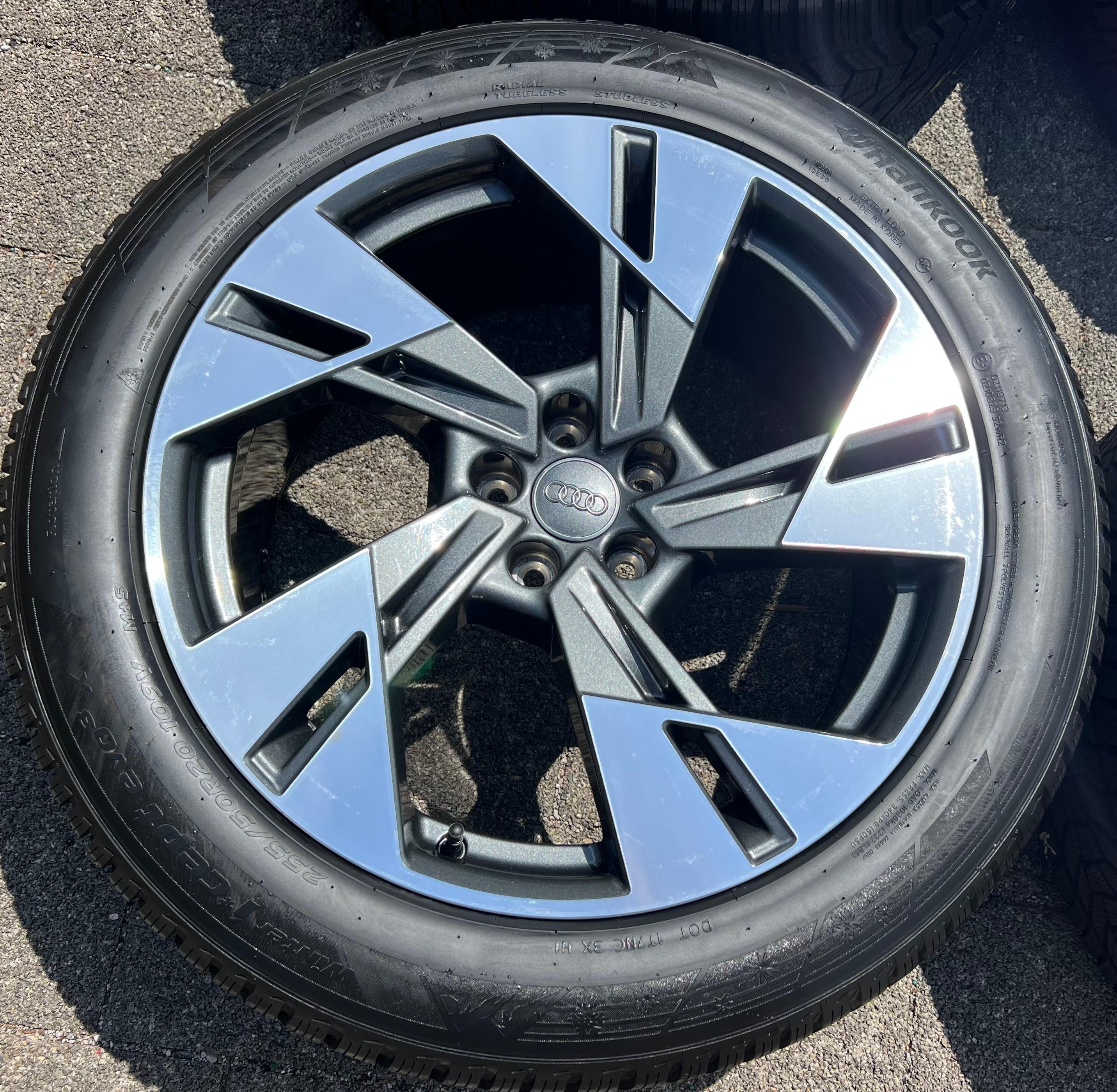 4 ORIGINAL 20" ALU WINTERRÄDER AUDI E-TRON Q8 ETRON 4KE601025T 255/50R20 109V