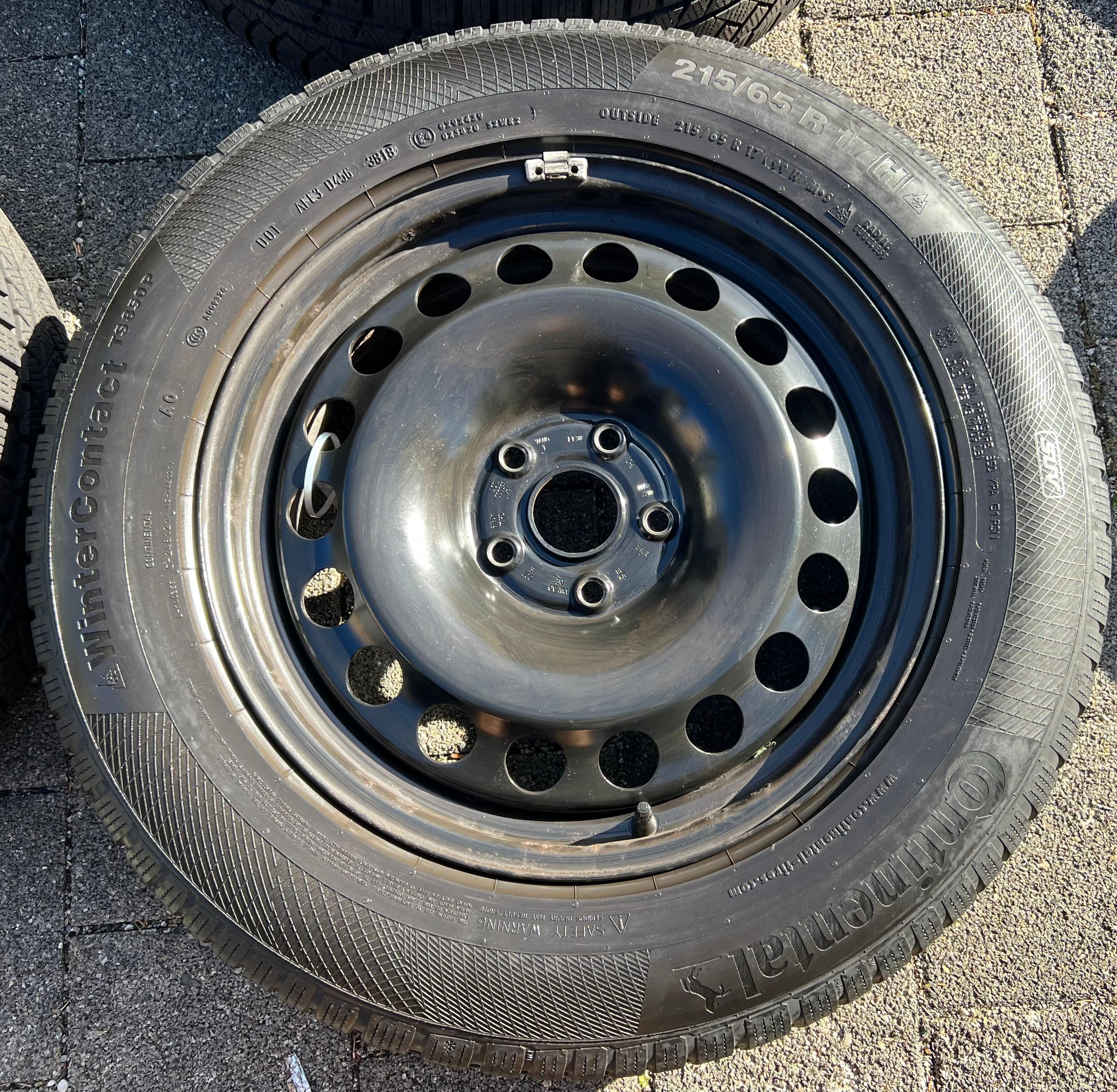 4 WINTERRÄDER AUDI Q3 F3 SEAT TARRACO SKODA KODIAQ VW TIGUAN II 5NA 215/65R17 99H FREIHAUS