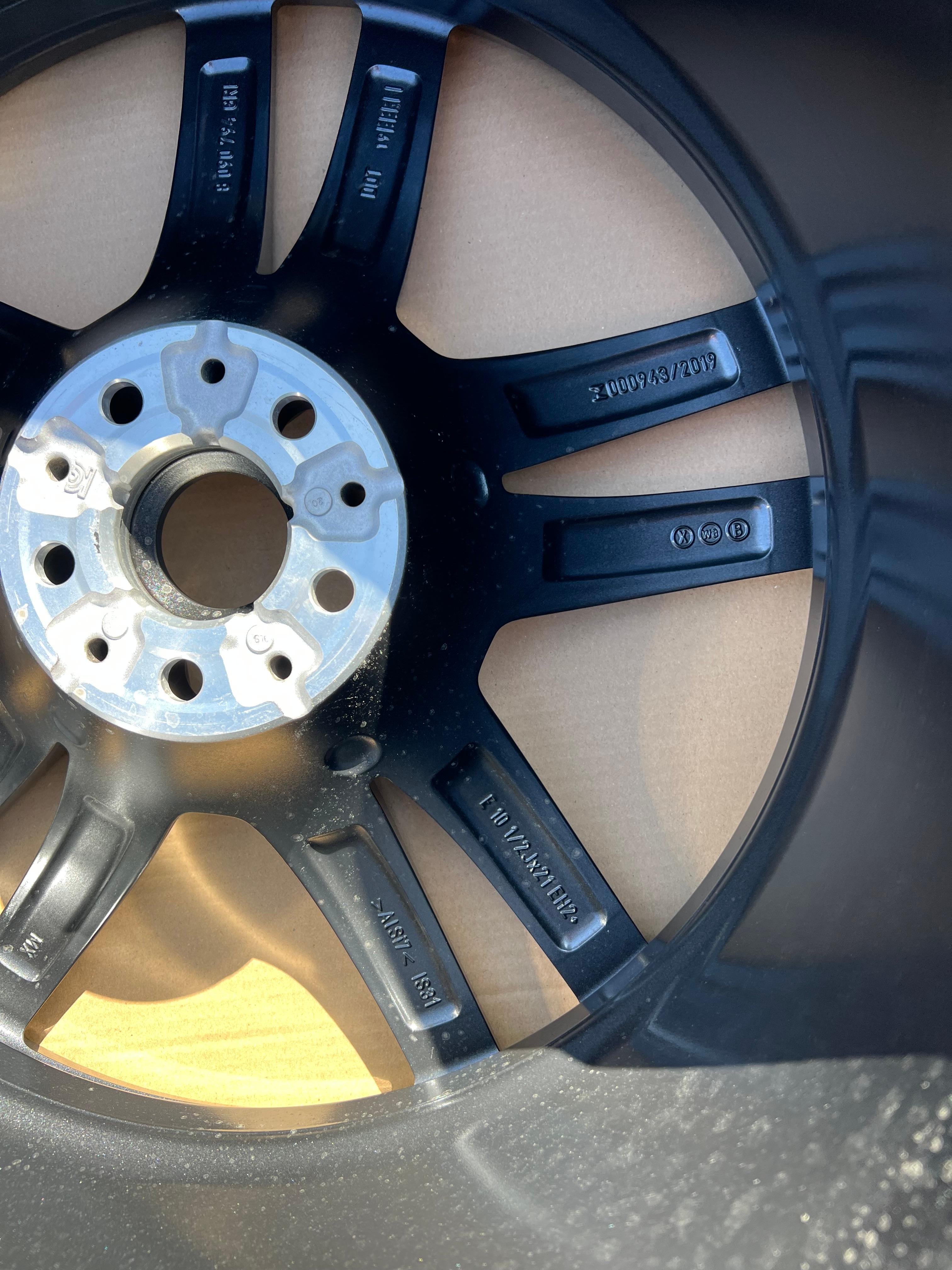 1 X ORIGINELE 21" ALUMINIUM RIM BMW X5M F95 X6M F96 STIJLING 808M 8090715 10,5x21 ET31