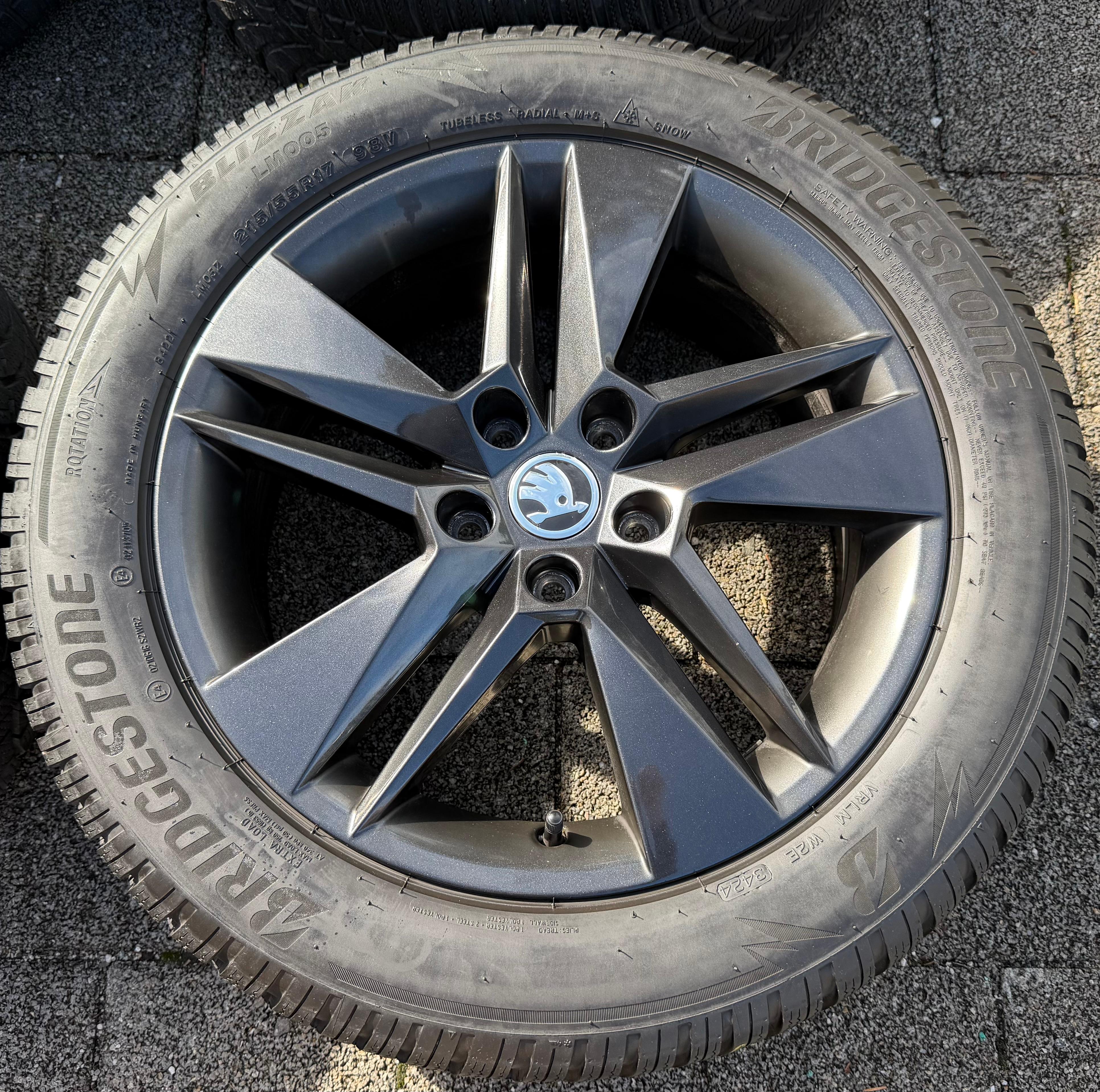 4 Original 17" Alufelgen Felgen Skoda Superb III 3V 3V0601025 6,5x17 ET41