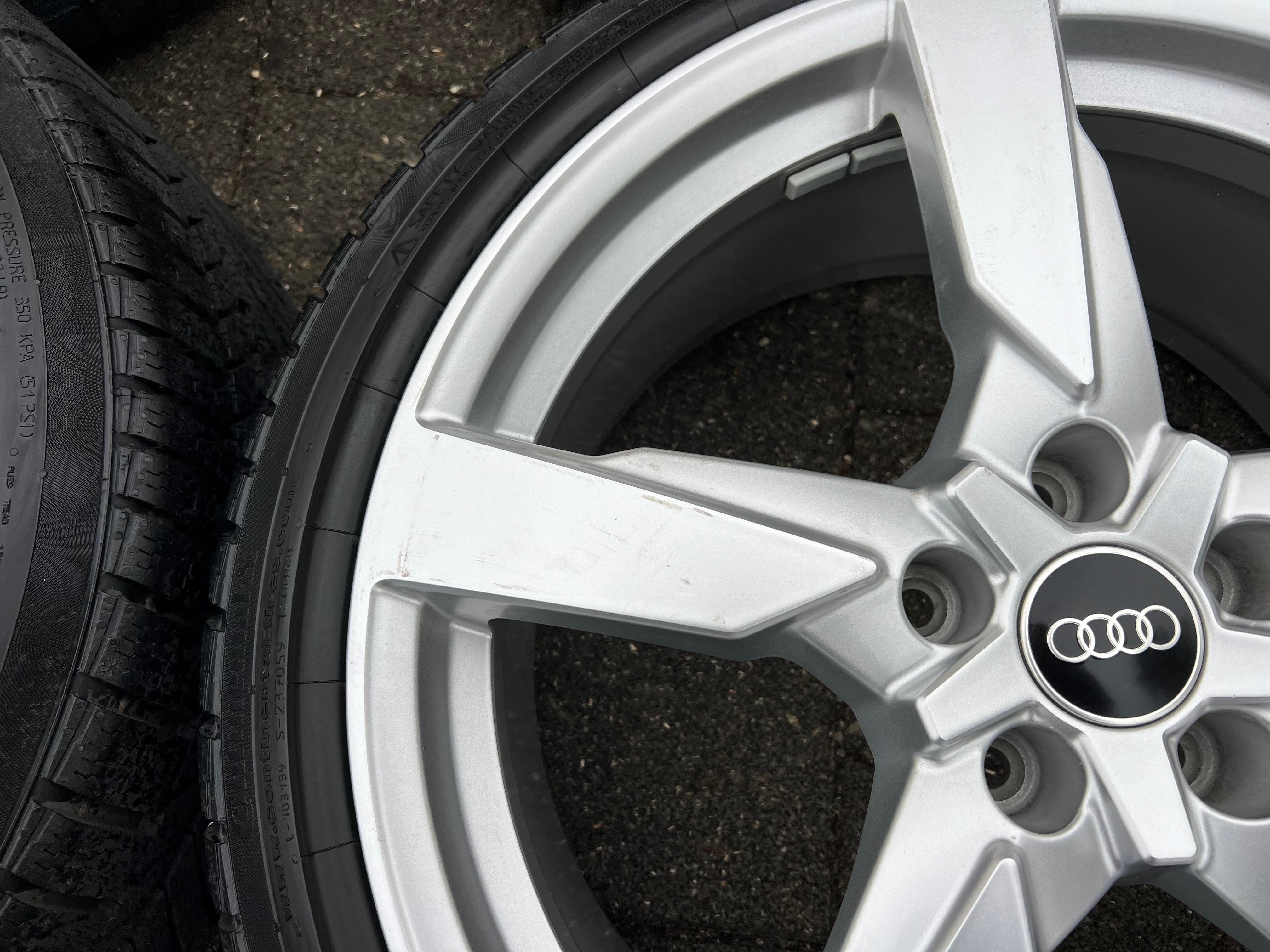 4 LLANTAS DE INVIERNO ORIGINALES DE ALUMINIO 19" AUDI TT TTS 8S 8S0601025AA 245/35R19 93W ENTREGA GRATUITA
