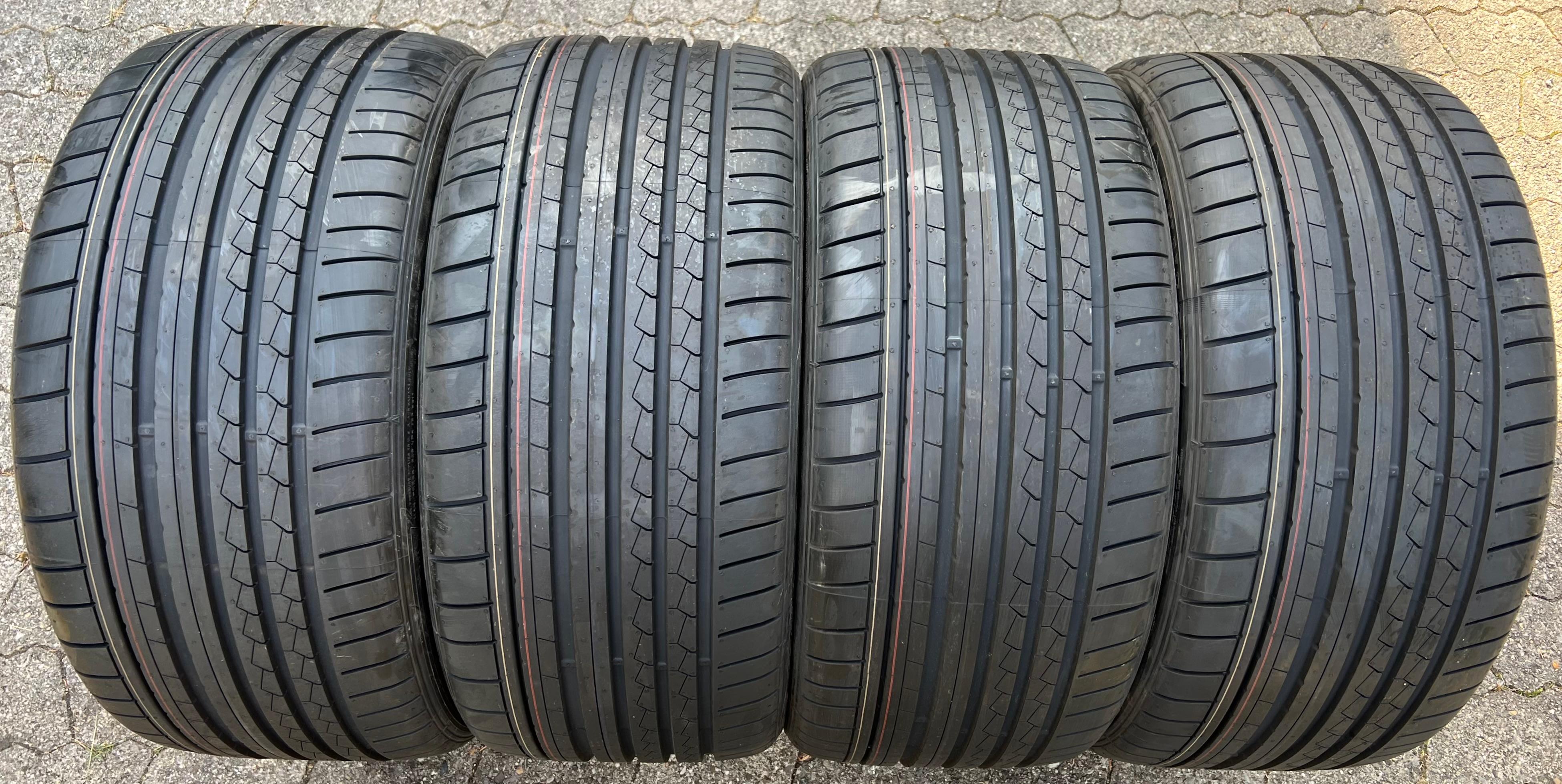 4 x 285/30R21 100Y Sommerreifen Dunlop Sport Maxx GT R01 NEU 2017 Silent