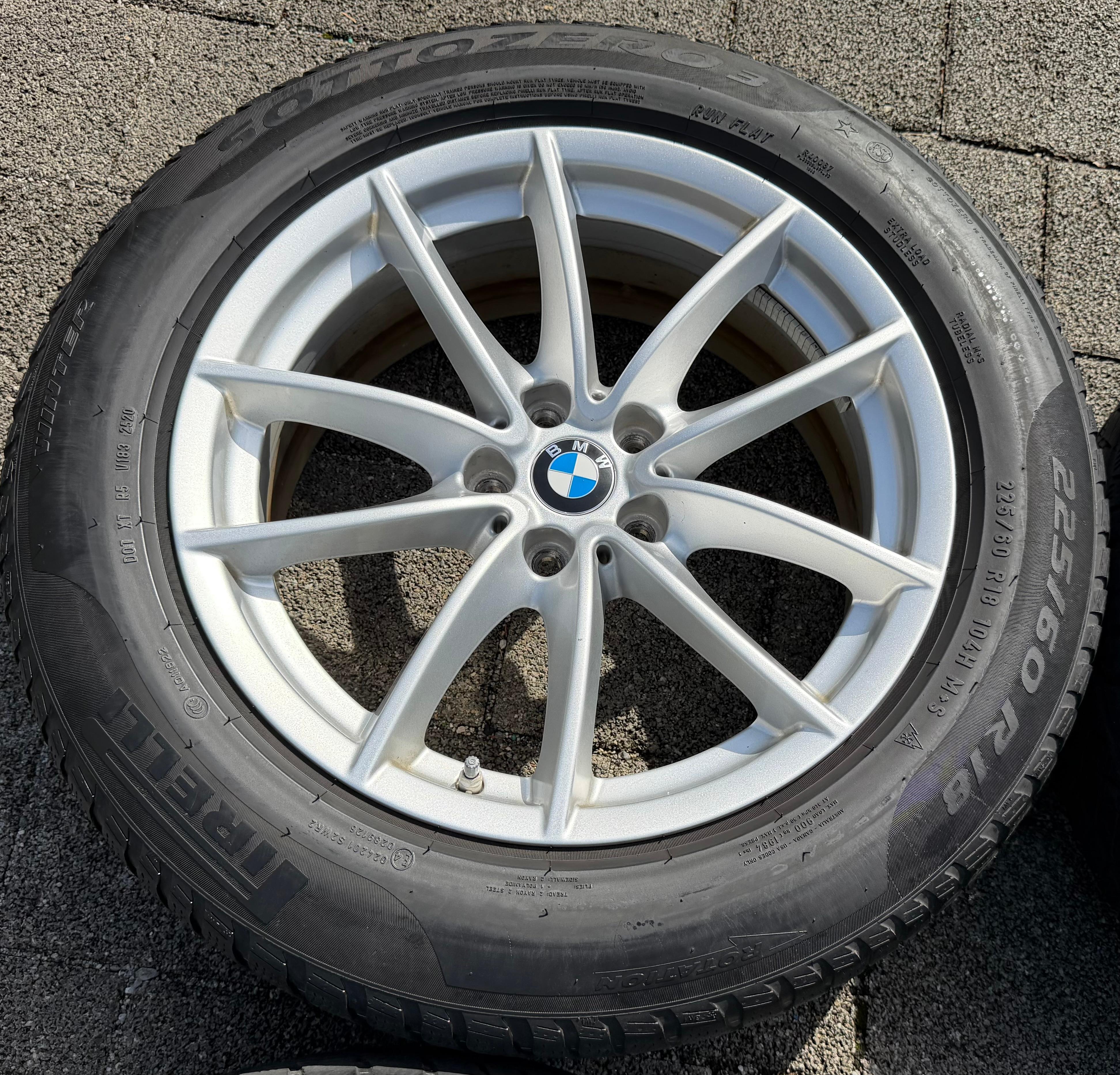 4 ORIGINAL 18" ALUFELGEN BMW X3 G01 X4 G02 STYLING 618 6880047 RDKS 7x18 ET22