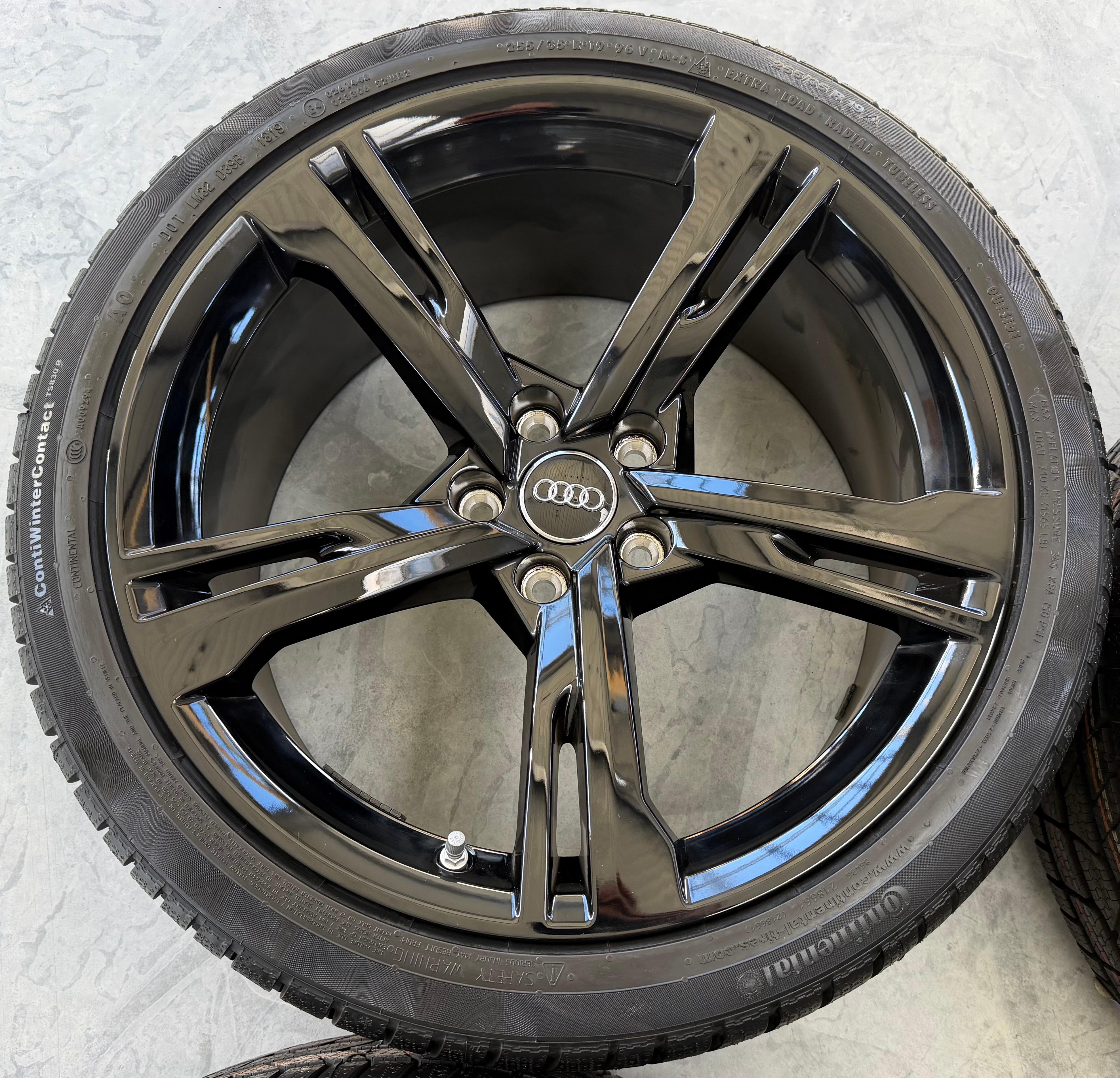 4 Original 19" Alu Winterräder Audi A5 S5 8W F5 B9 255/35R19 96V 8W0071499A
