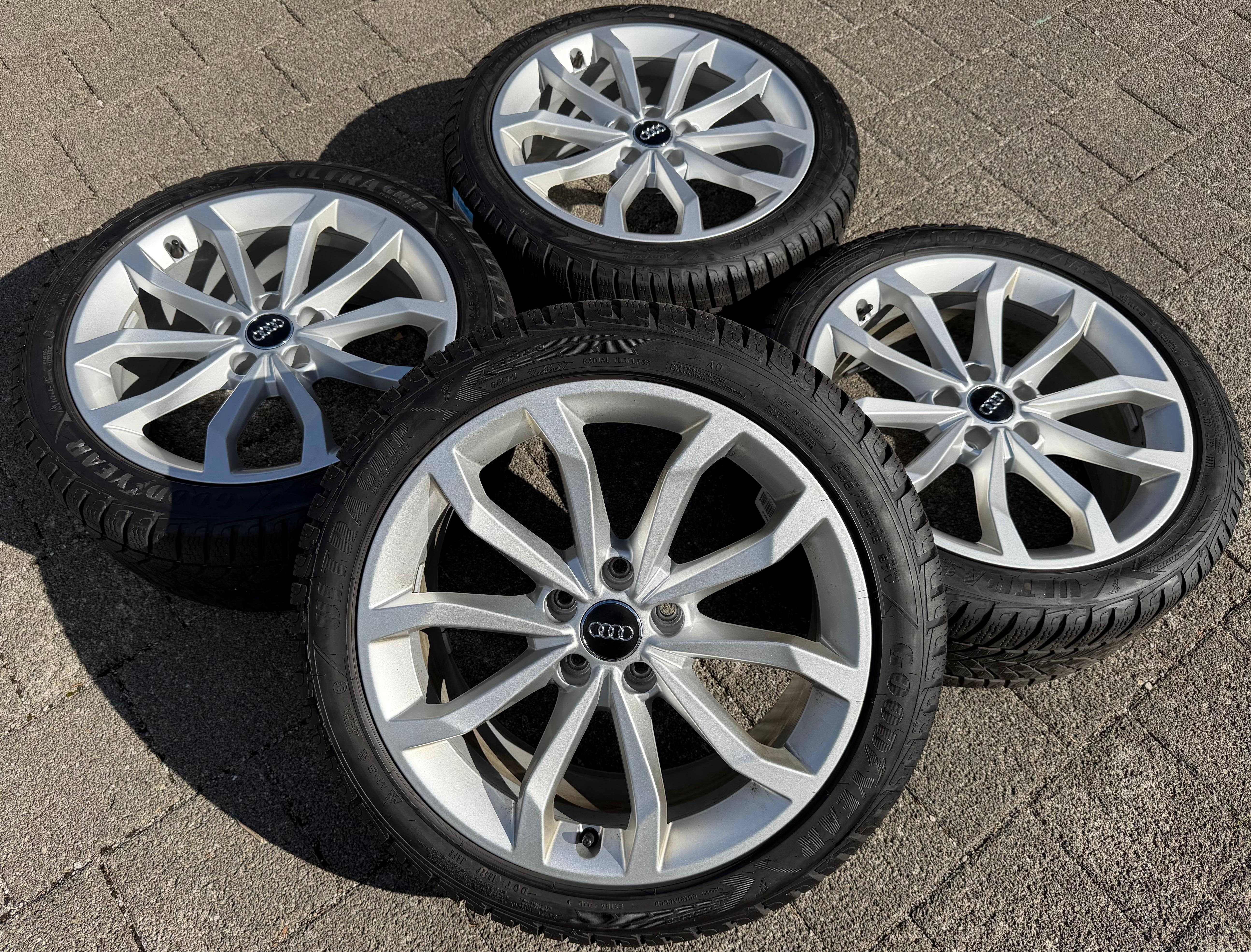 4 Original 18" Alu Winterräder Audi A4 S4 8W B9 8W0601025HM 245/40R18 97V 2023