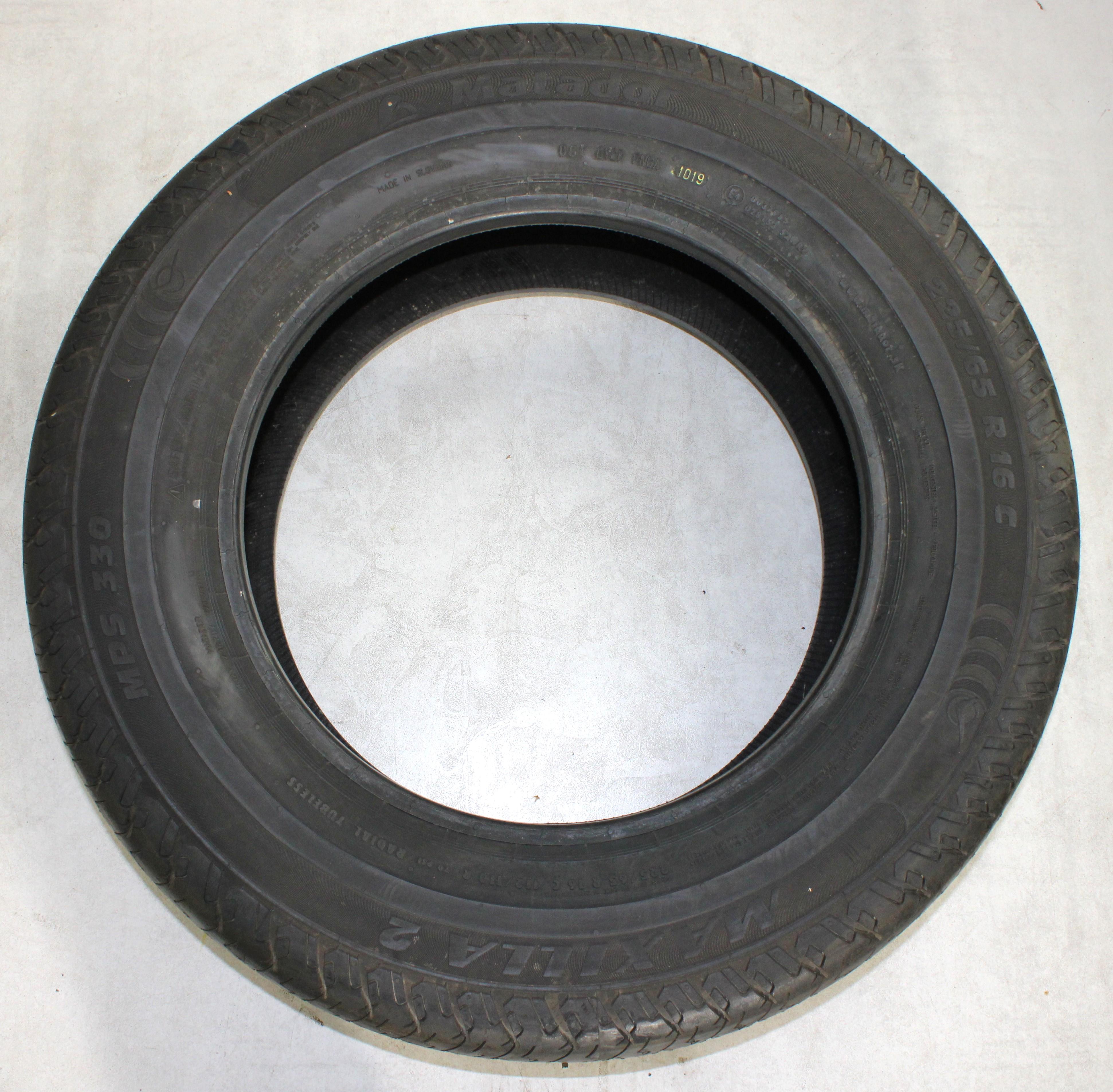 1 x 225/65R16C 112/110R Sommerreifen Matador Maxilla 2 MPS 330 NEU 2019