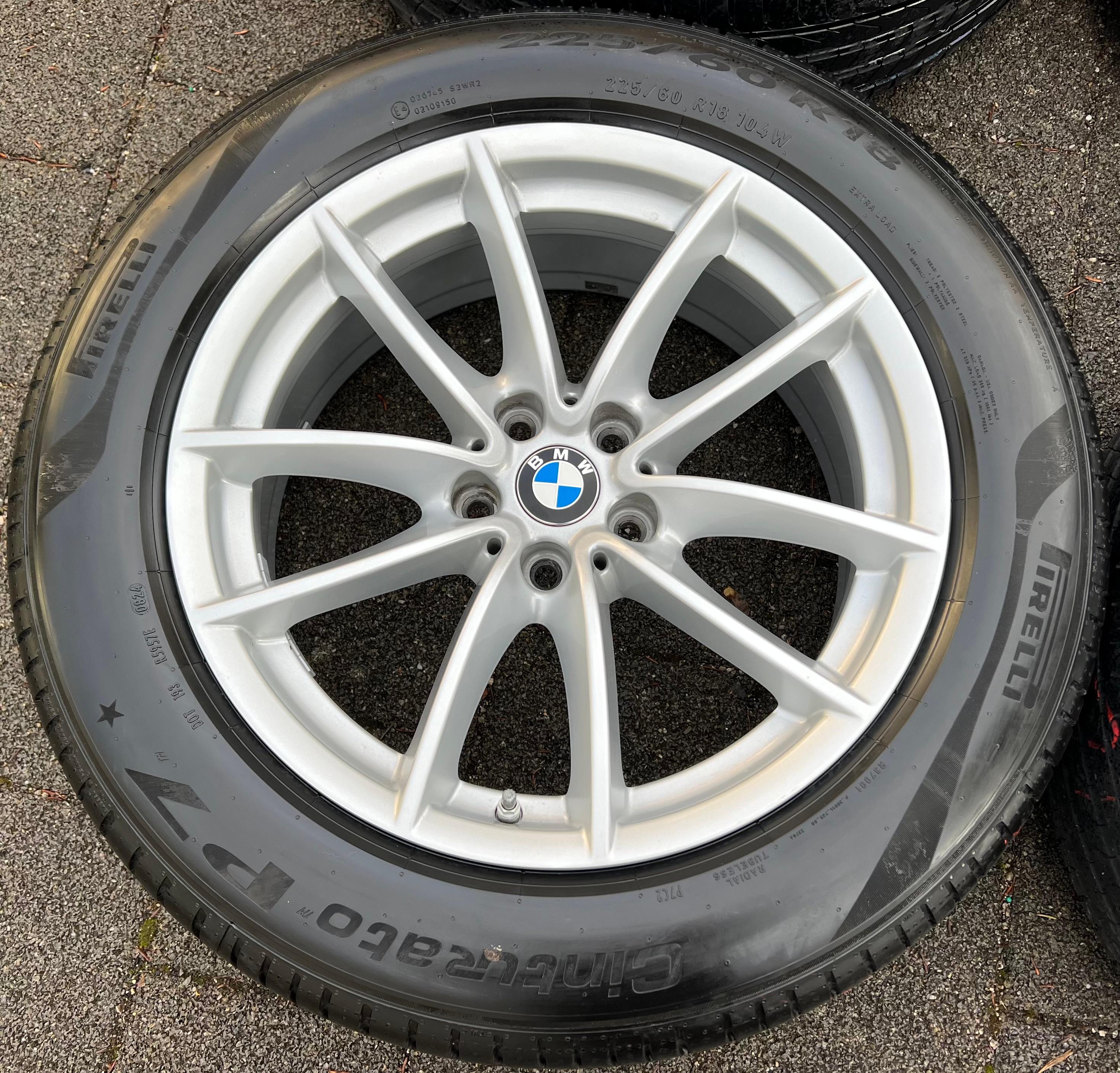 4 LLANTAS DE VERANO DE ALUMINIO 18" ORIGINALES BMW X3 G01 X4 G01 225/60R18 104W ★ 2024