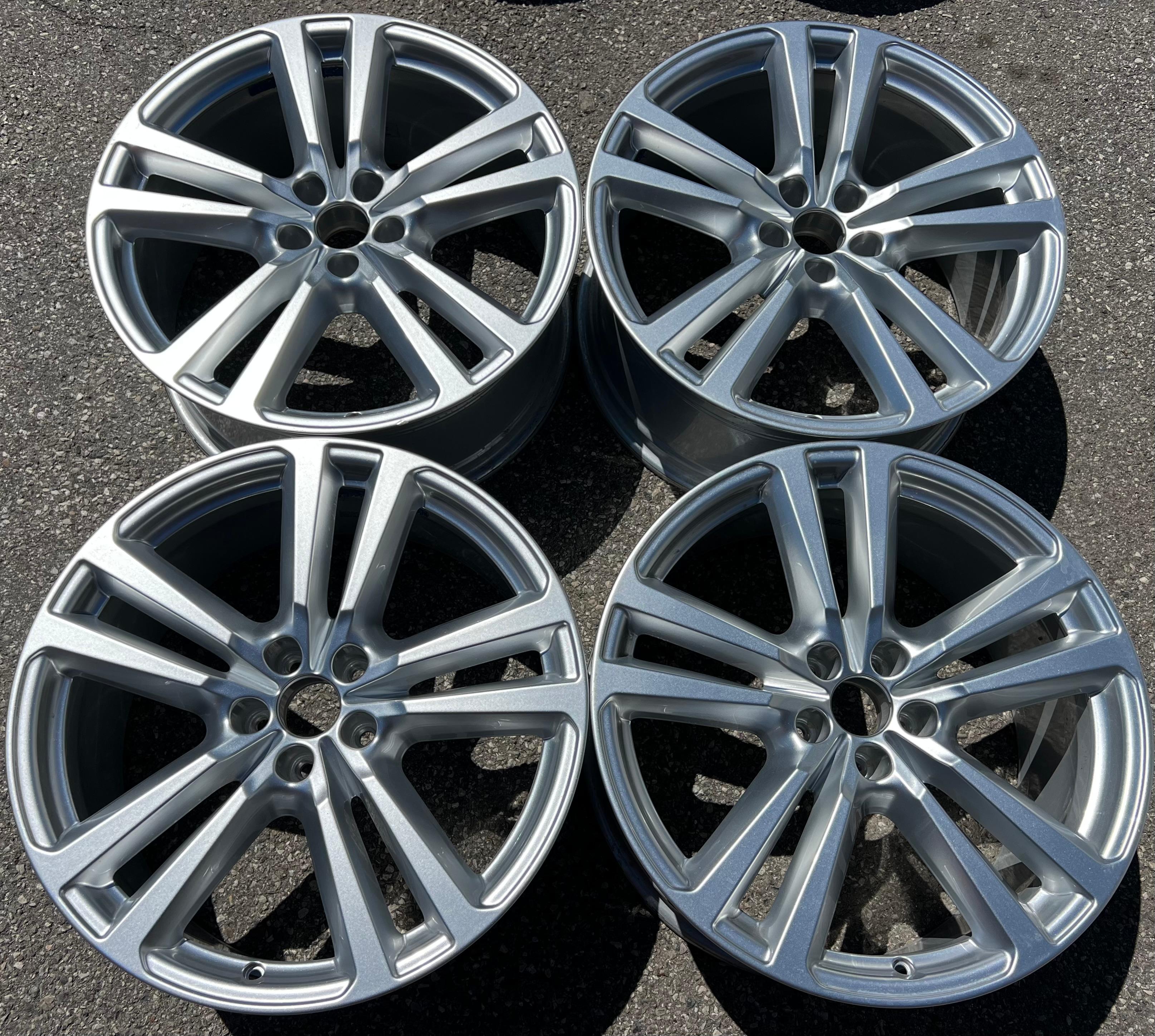 4 JANTES ALU ORIGINALES 20" AUDI Q7 4M 8x20 ET28 4M0601025G FREIHAUS
