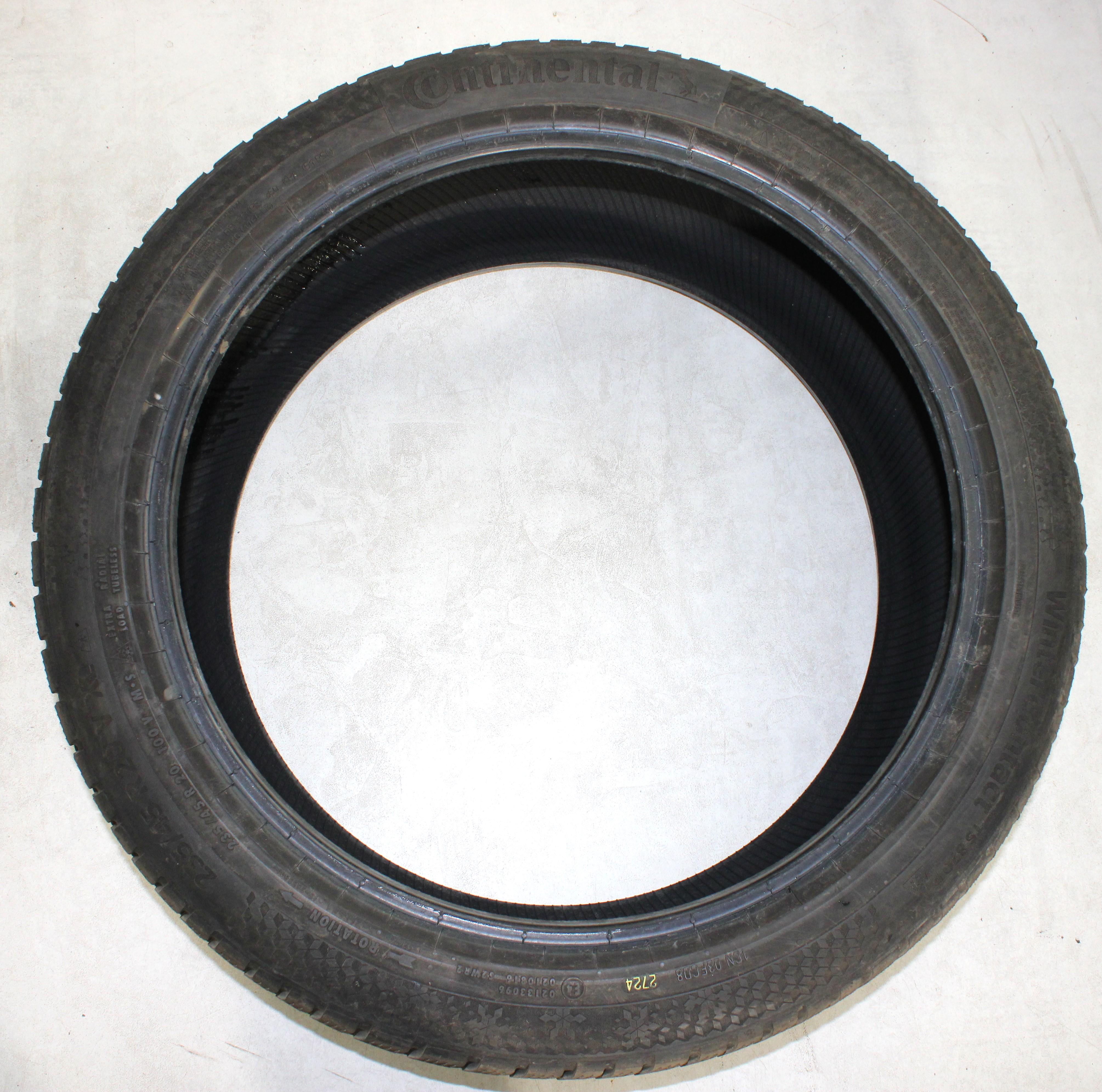 1 x 235/45R20 100V Neumático de invierno Continental Winter Contact TS870P 6,5-7 mm 2024
