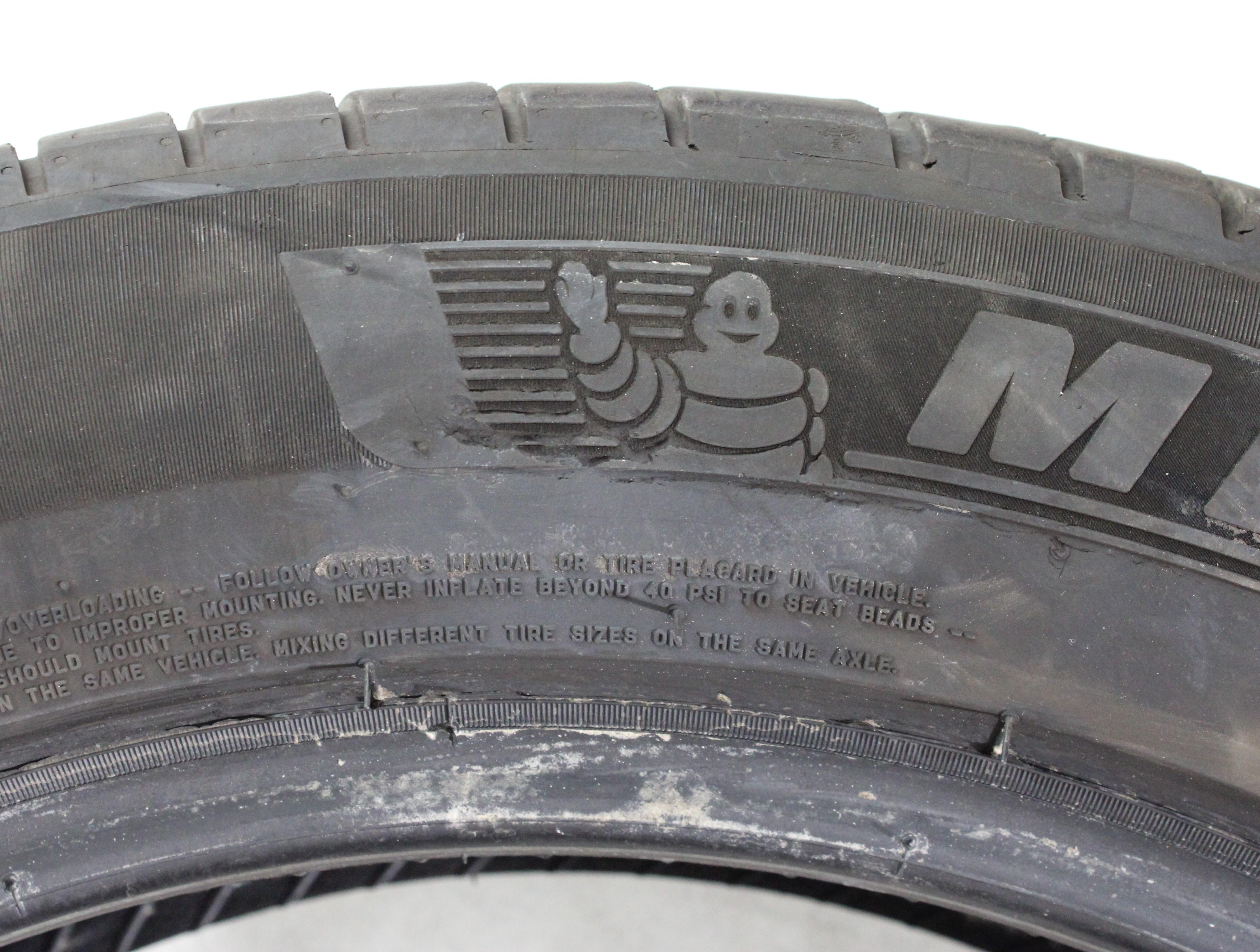 2 neumáticos de verano Michelin Pilot Sport 4 SUV 245/50R19 105W, 5-5,5 mm, 2022 *