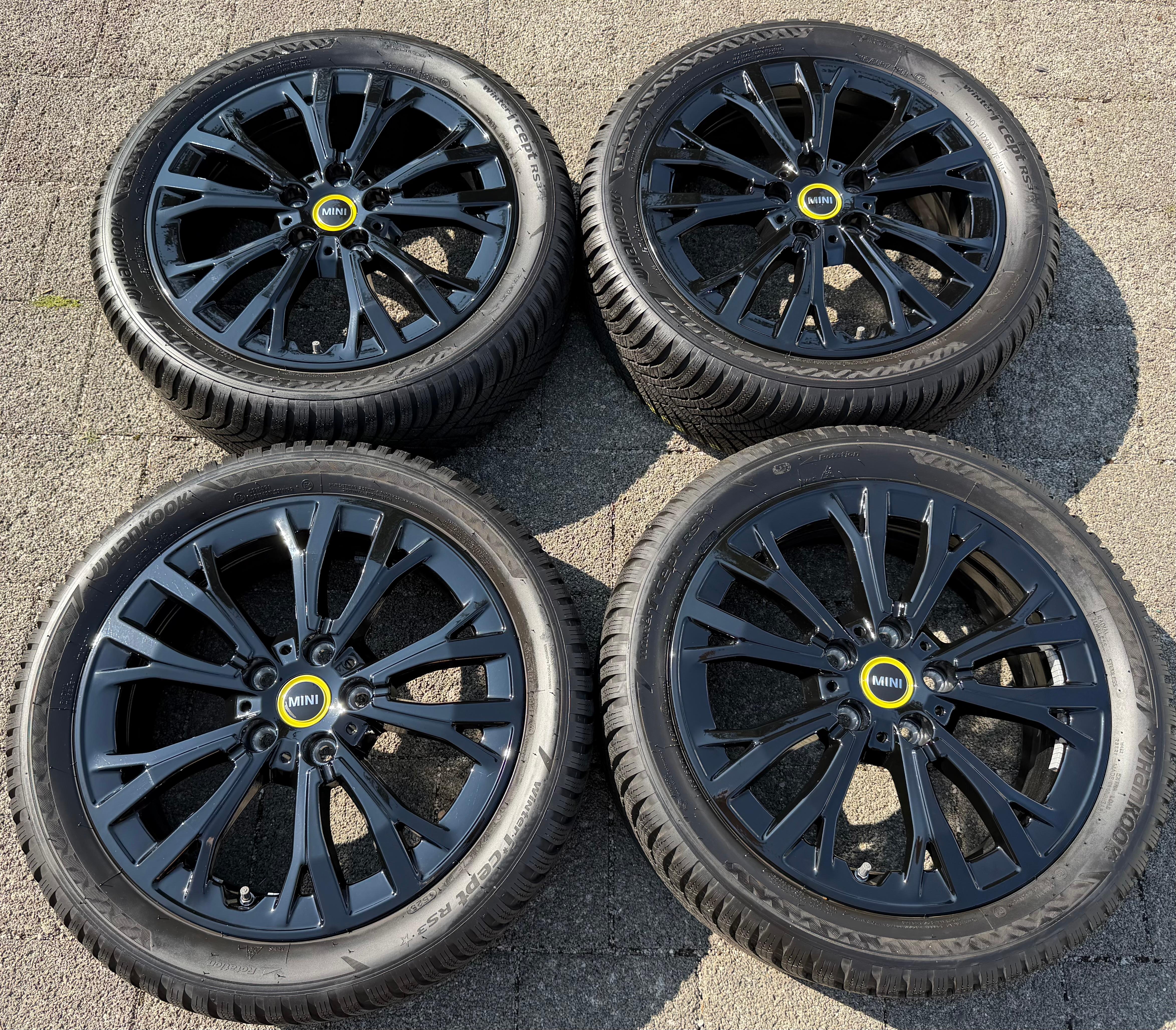 4 Original 17" Alu Winterräder Mini F65 F66 F67 5A3E643 JCW Star Spoke 962 RDKS