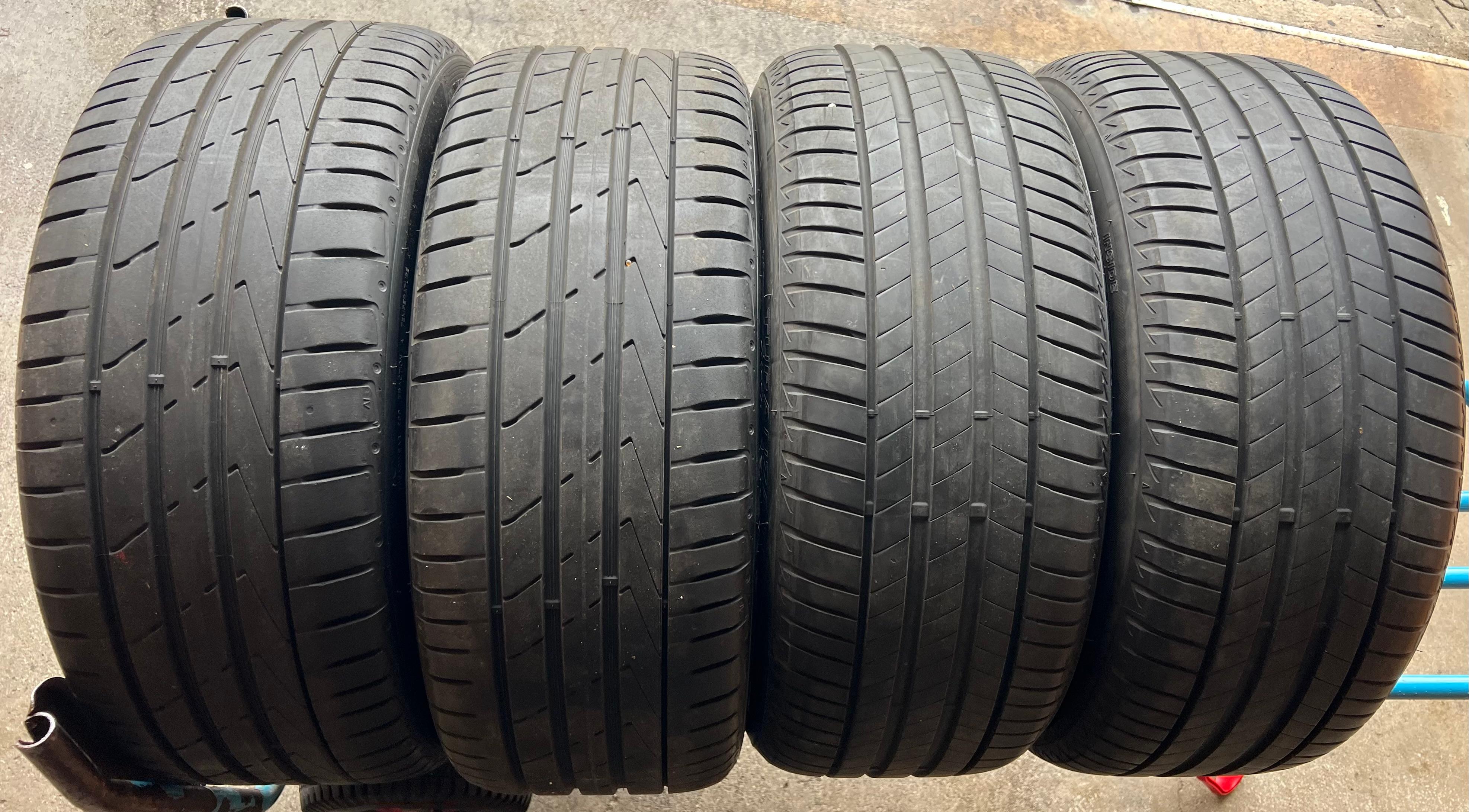 4 aluminium 18-inch zomerwielen voor VW BUS T5, T6 en T6.1 (Eta, Beta) 245/45R18 100Y