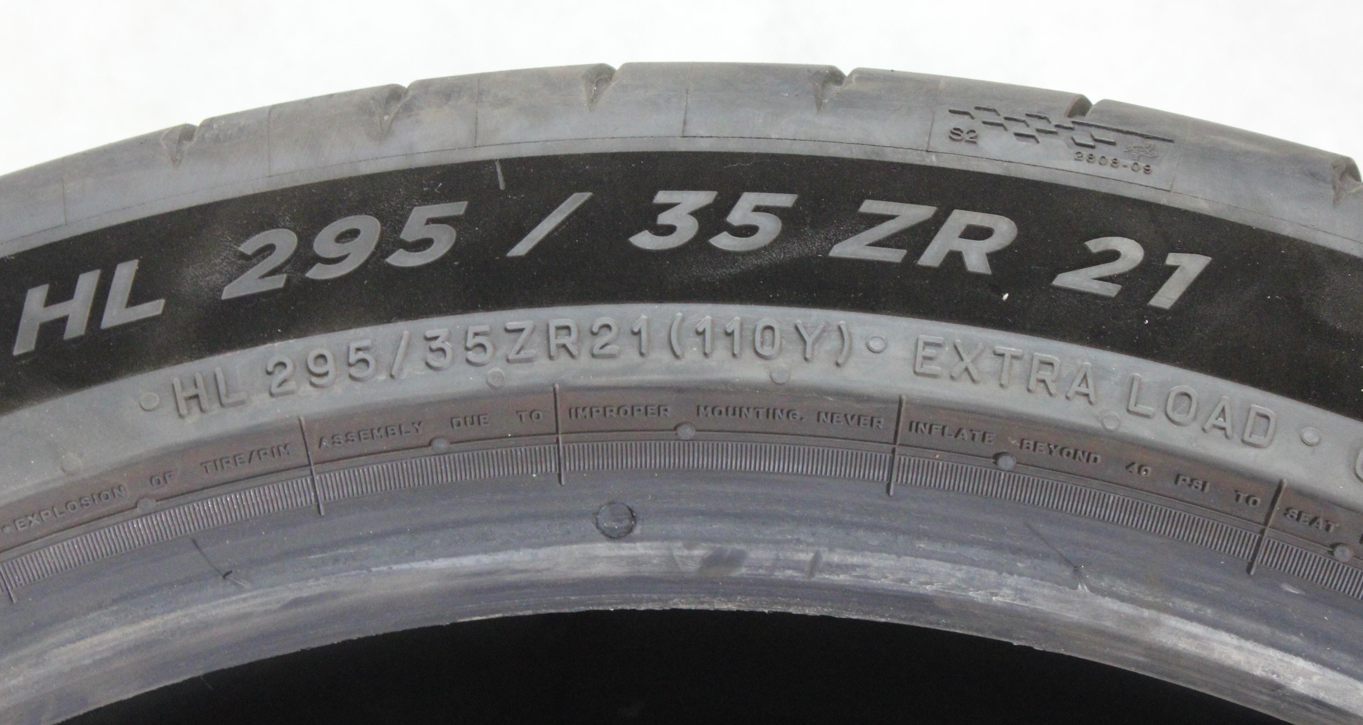 1 neumático de verano Michelin Pilot Sport S5 295/35R21 110Y * 5,5-6 mm 2025 XL