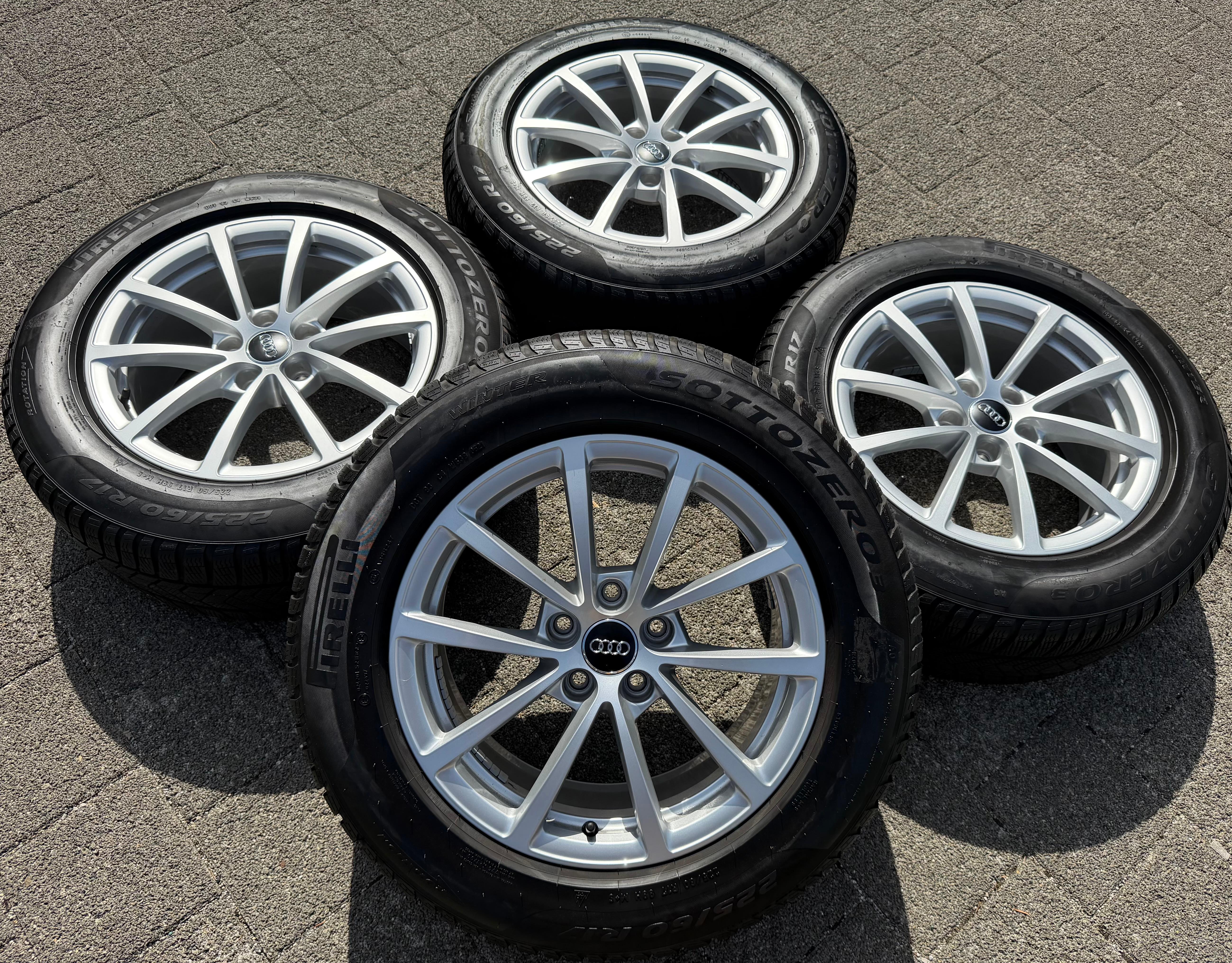 4 Original 17" Alu Winterräder Audi A6 4K C8 F2 225/60R17 99H 4K0601025 2021