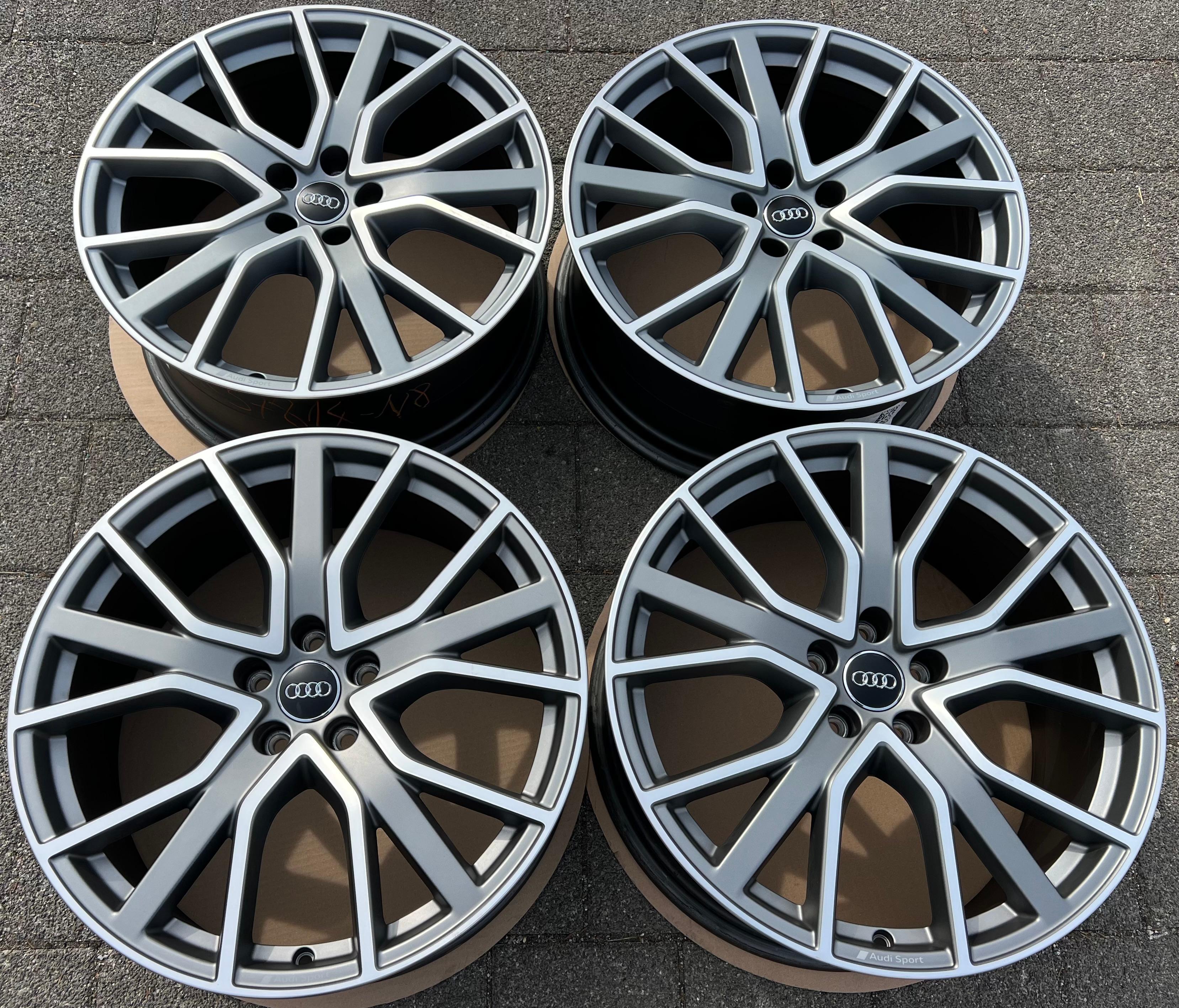 4 ORIGINAL 20" ALUFELGEN AUDI A6 S6 C8 4K 4K0601025AB 8,5x20 ET43