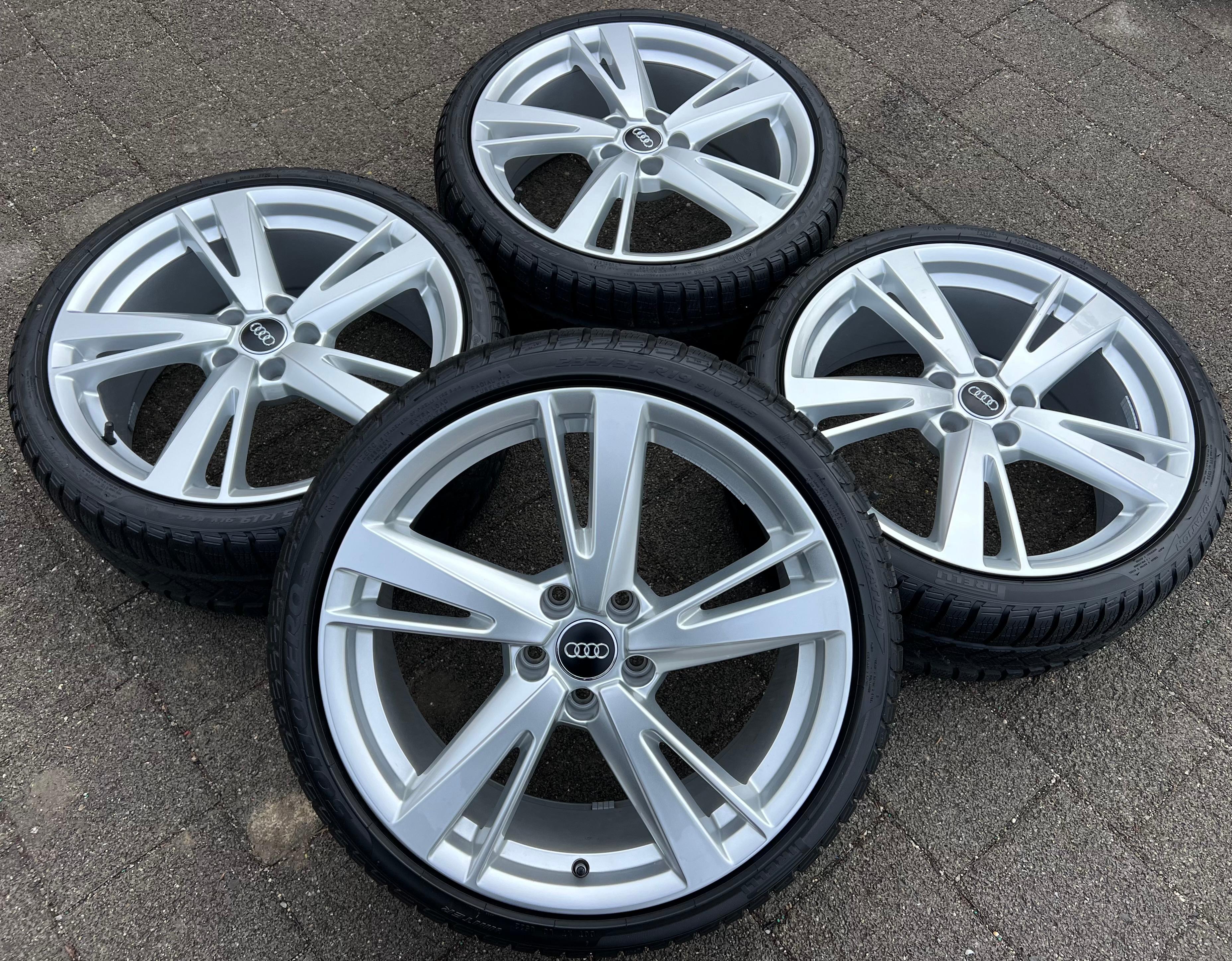 4 LLANTAS DE ALEACIÓN DE INVIERNO ORIGINALES DE 19" PARA AUDI A3 S3 8V 8V0601025EJ 235/35R19 91V