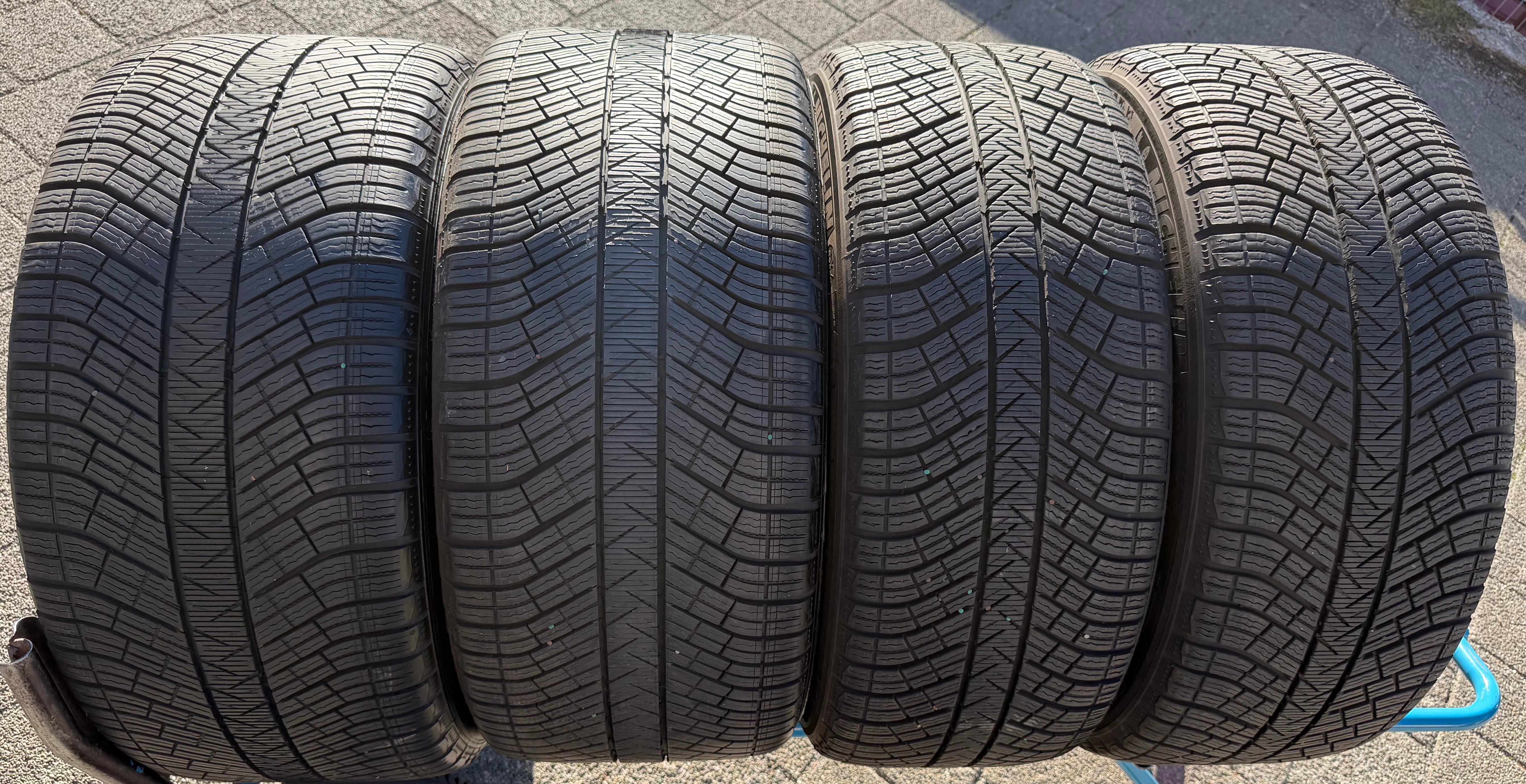 4 ruedas de invierno de aleación originales de 20" para Porsche Panamera 971 971698025B 971698025C Michelin RDKS