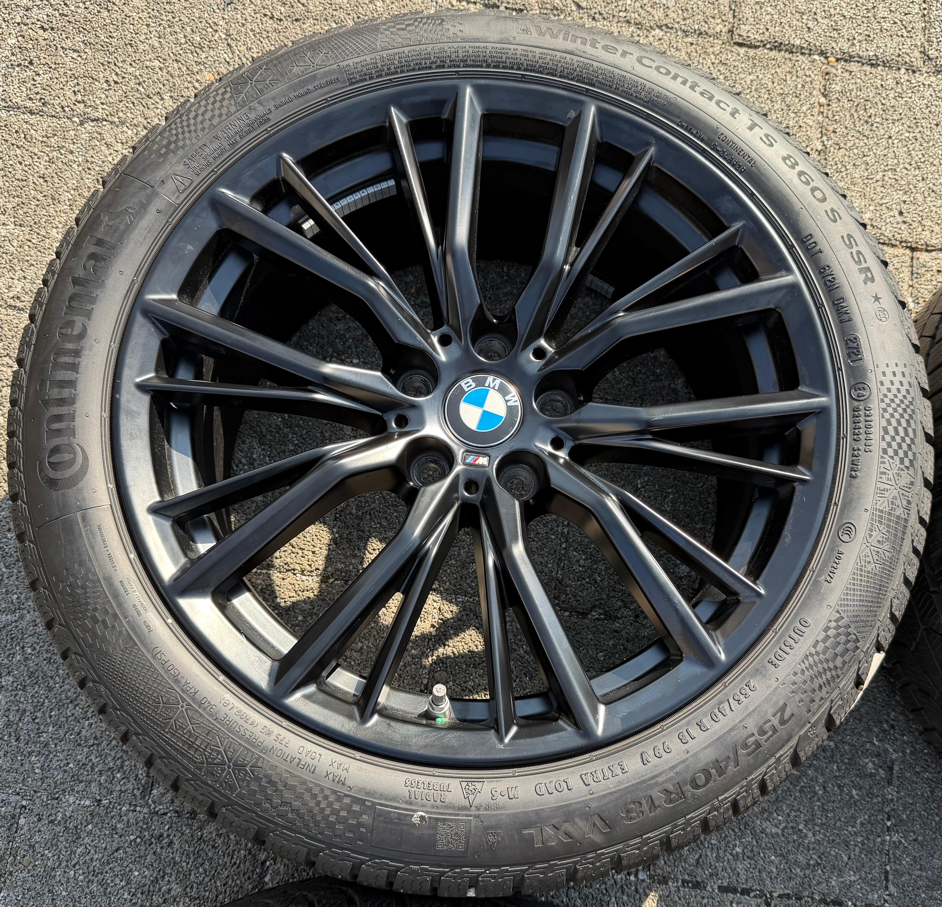4 Original 18" Alu Winterräder BMW 3ER Reihe G20 G21 4ER G22 G23 2ER G42 M796 RDKS
