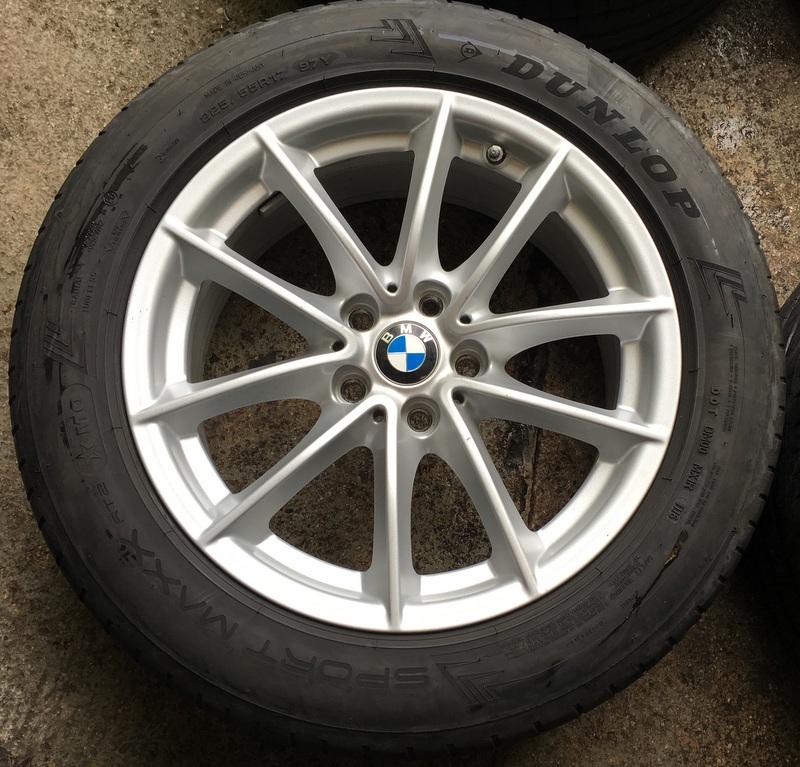4 CERCHI ORIGINALI DA 17" IN ALLUMINIO BMW SERIE 5 G30 G31 RDKS STYLING 560 CERCHI