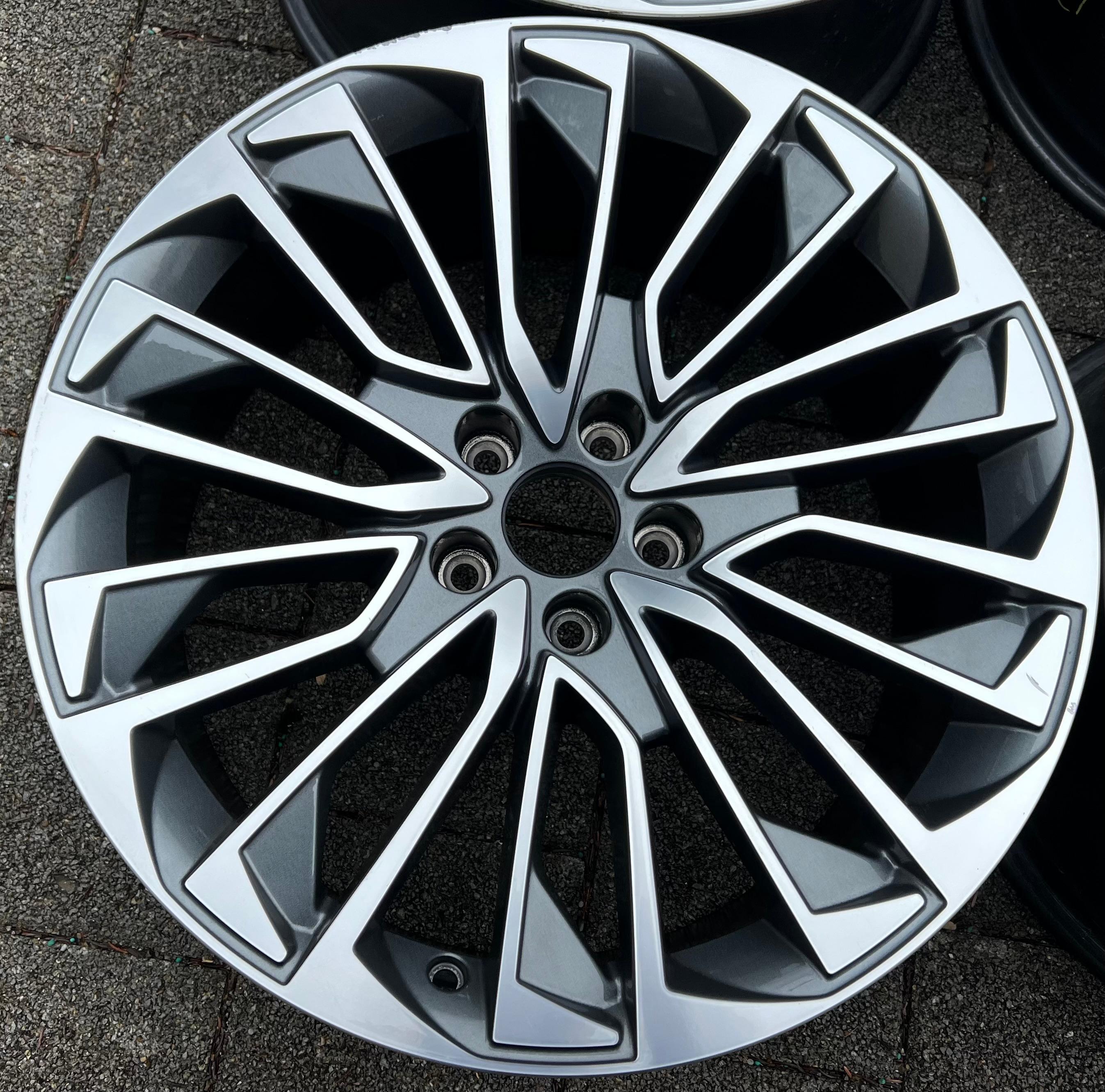 4 llantas de aluminio originales de 19" para Audi A7 y S7, 4K, 8,5x19, ET27, 4K8601025T, envío gratuito