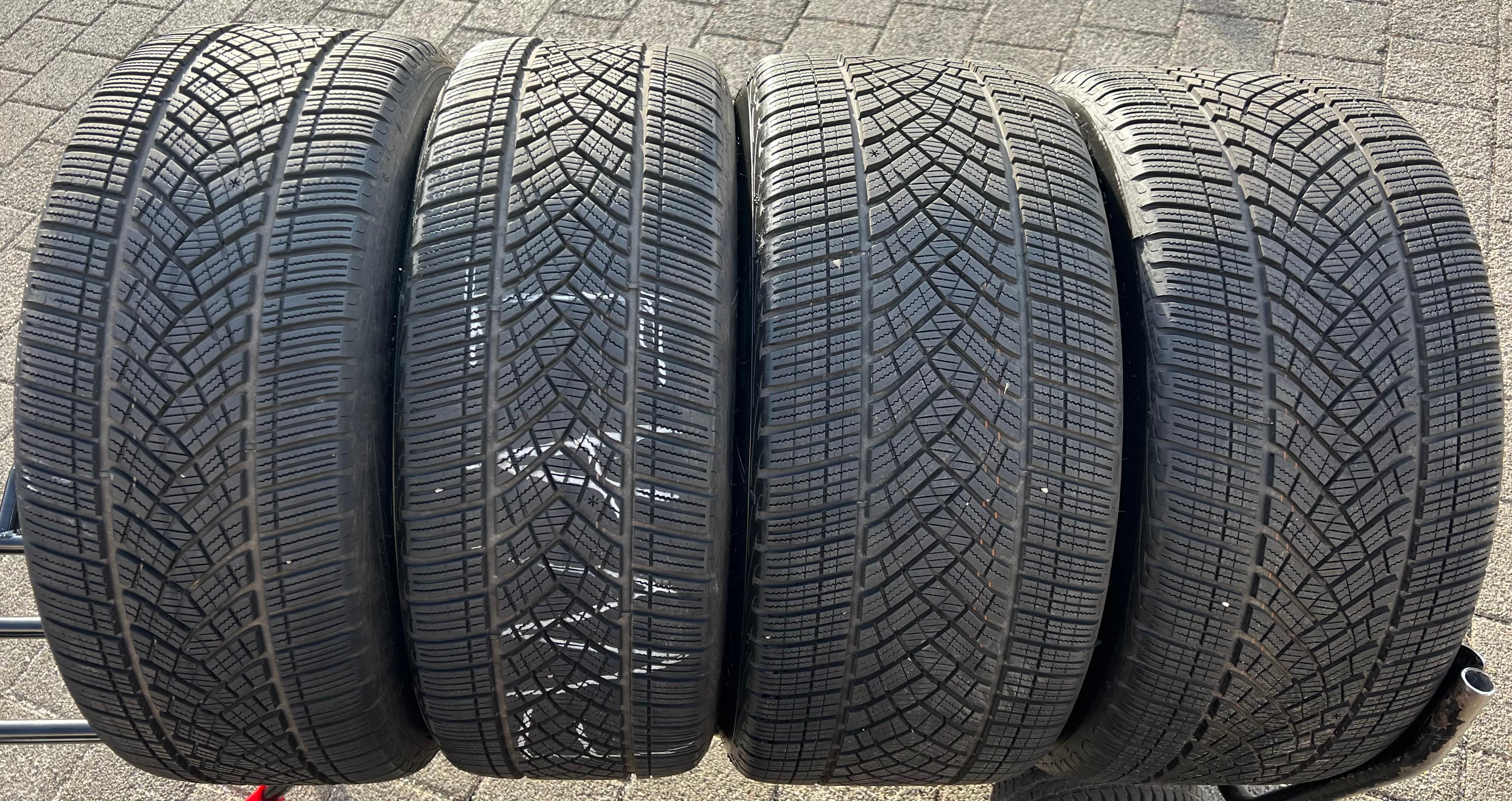 4 ORIGINAL 20" ALU WINTERRÄDER PORSCHE TAYCAN TEQUIPMENT RDKS FREIHAUS