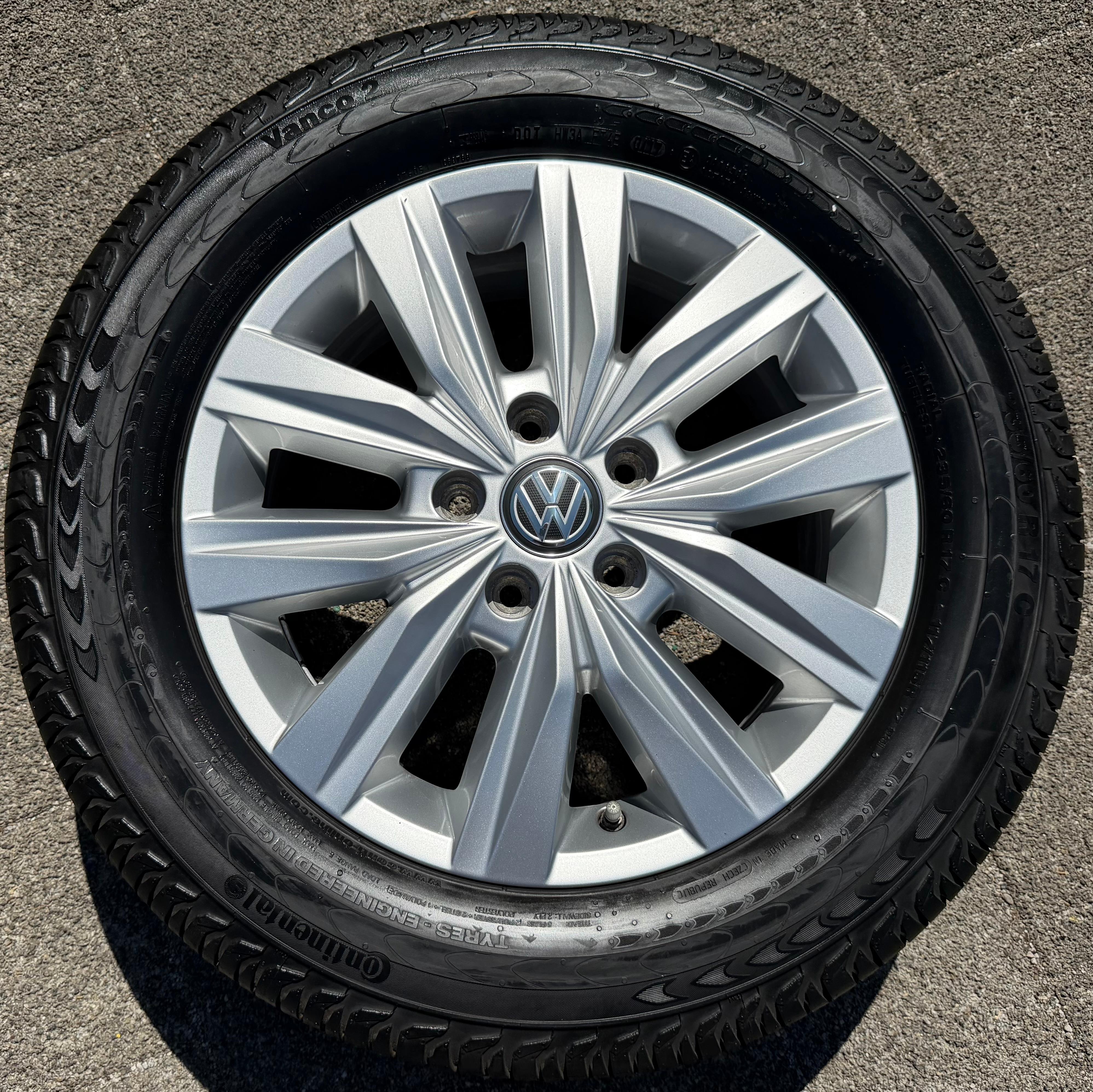 1 x ORIGINELE 17" ALUMINIUM VELG VW CRAFTER 2N0601025A 6,5x17 ET60 LISMORE GRATIS THUISBEZORGING