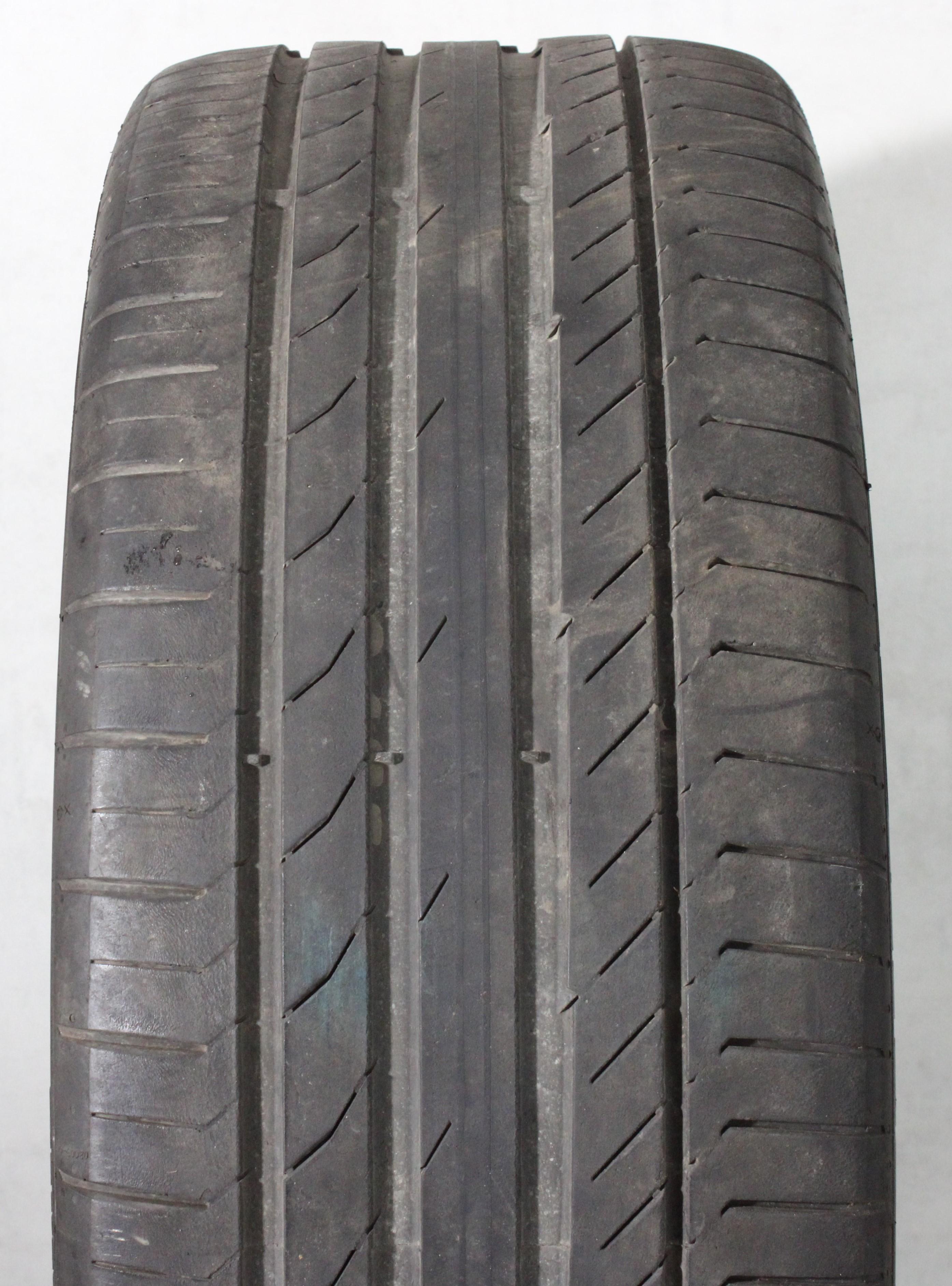 1 neumático de verano Continental Sport Contact 5 AO, 255/45R20, 101W, 5-5,5 mm, 2022