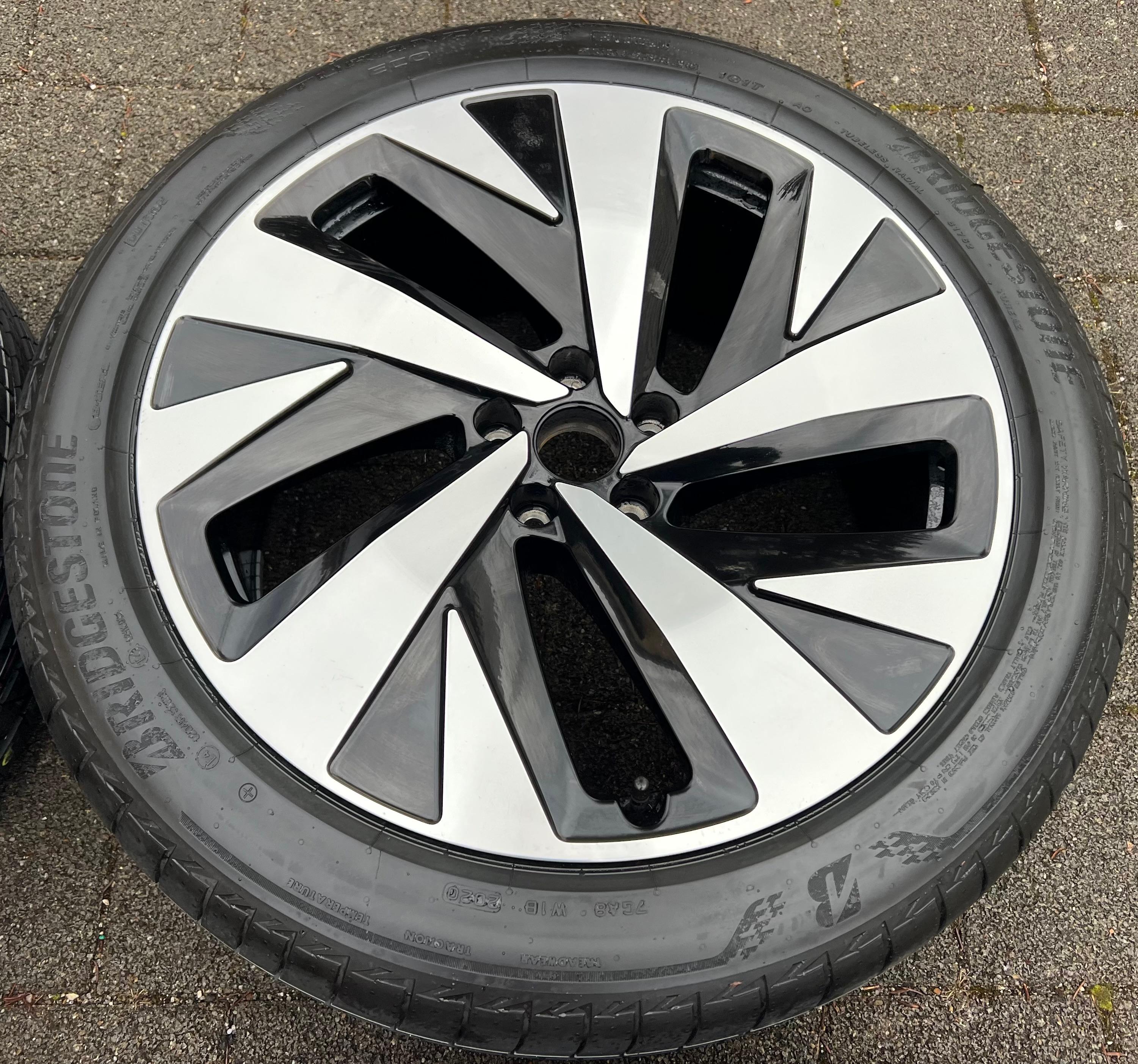 4 ORIGINELE 20" ALU-ZOMERWIELEN VW ID4 ID.4 ID5 ID.5 DRAMMEN 11A601025A 11A601025H