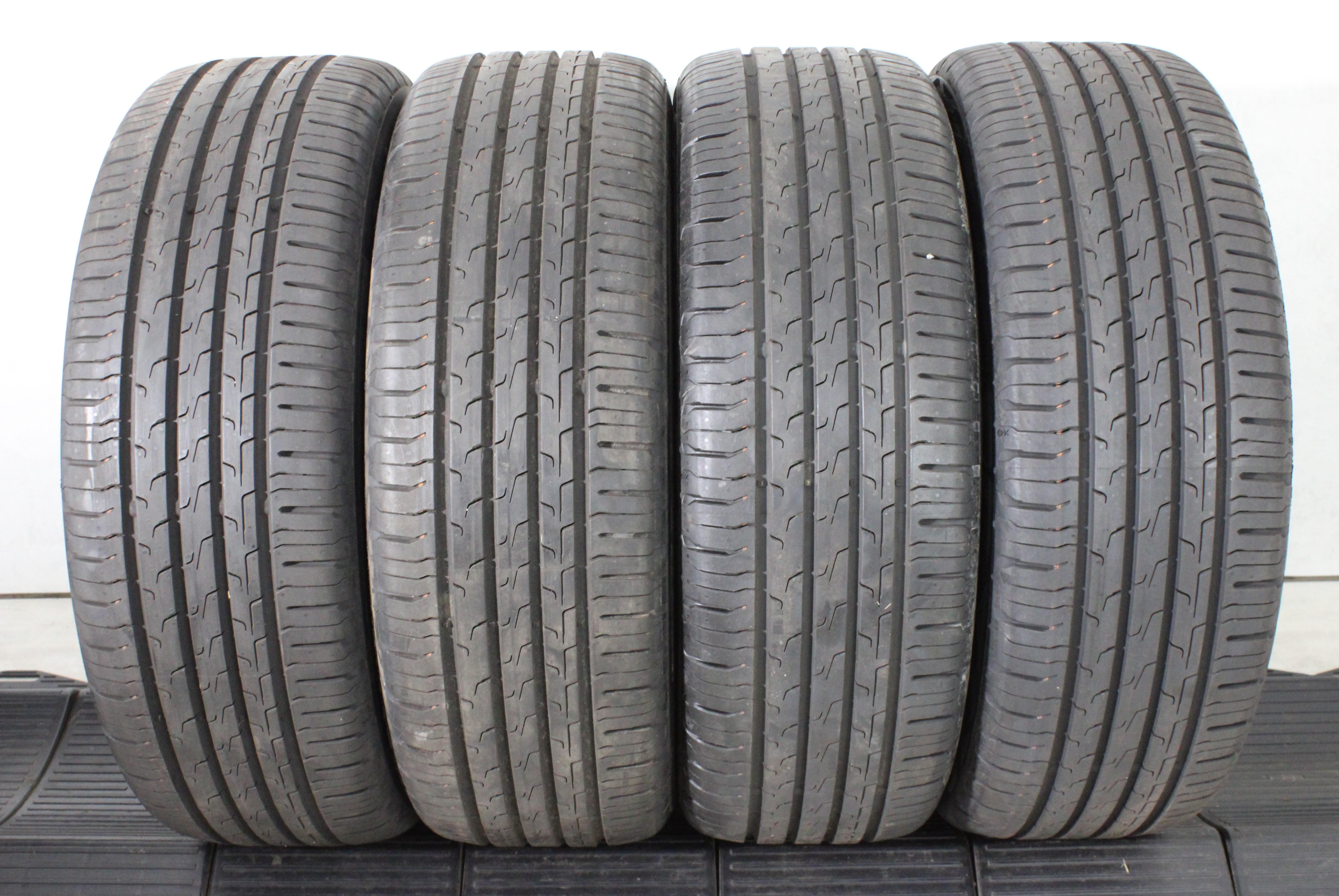 4 x 195/55R16 87V Sommerreifen Continental Eco Contact 6 Volles Profil 2022