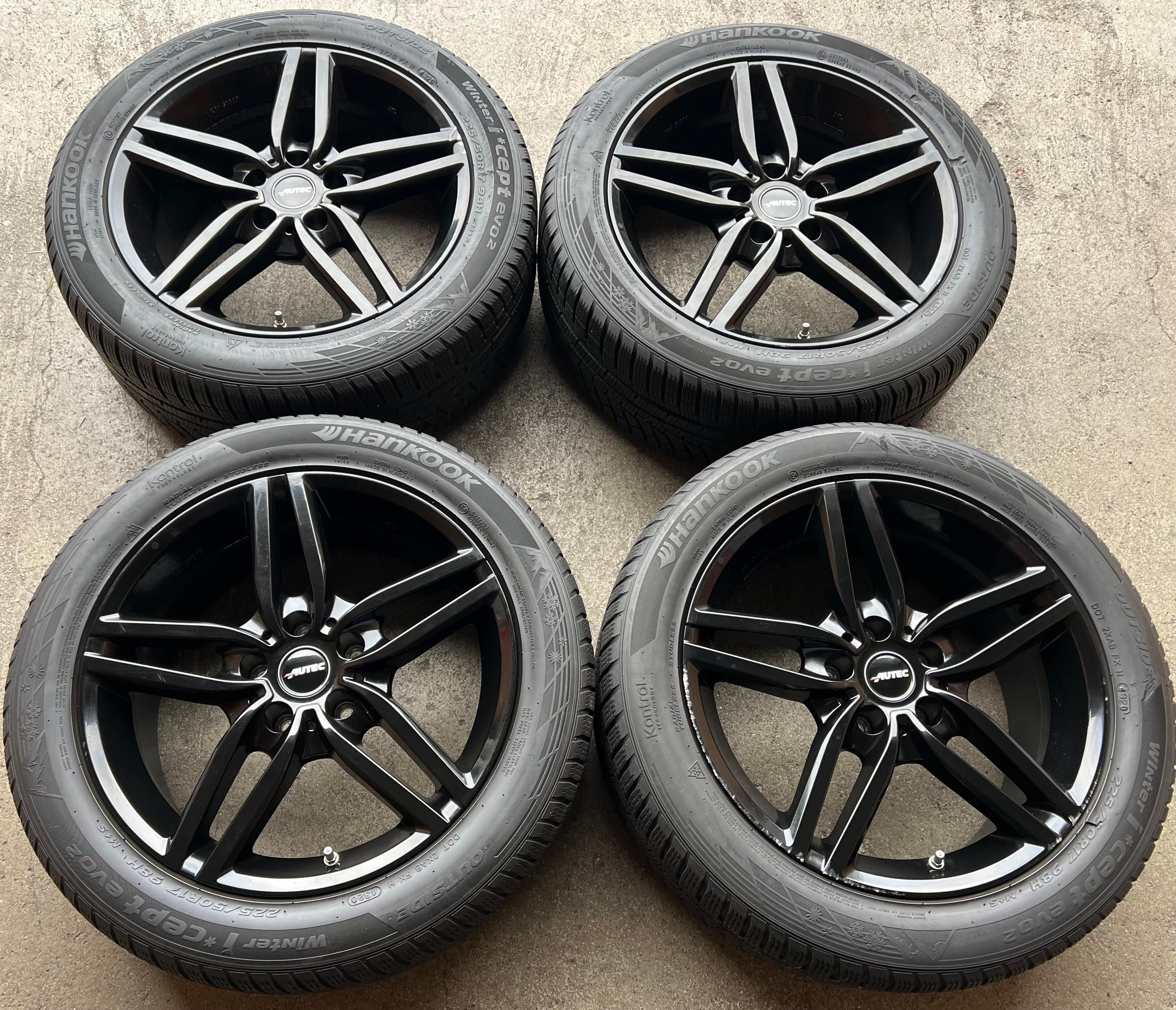4 cerchi in lega AUTEC da 17" per BMW Serie 3 G20 G21 e Serie 4 G22 G23, con RDKS, consegna gratuita