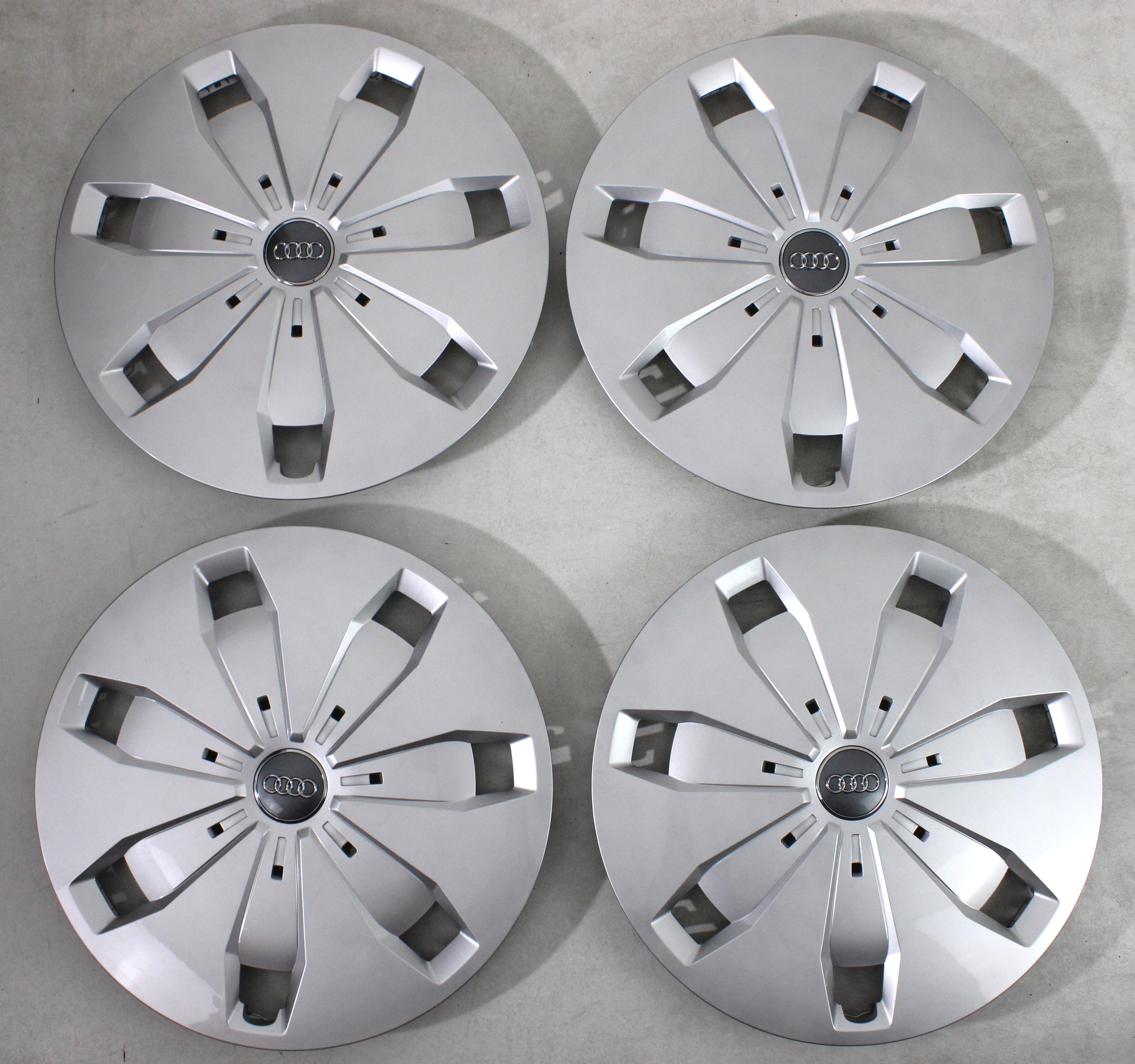 4x Tapacubos originales de 16" para Audi A3 A4 Q2 81A601147, tapacubos de 16 pulgadas