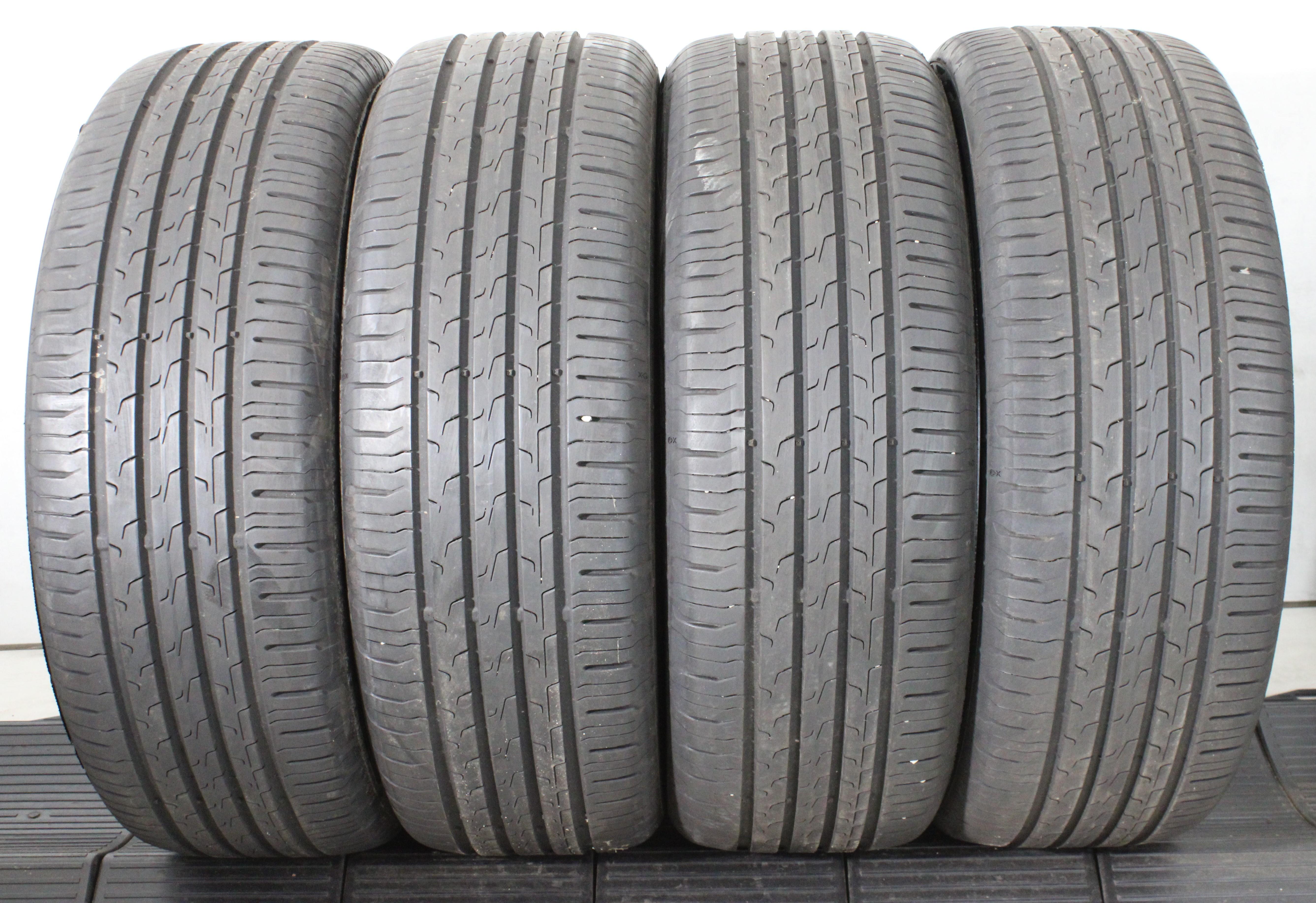 4 pneumatici estivi 205/55R17 91W Continental Eco Contact 6 2x 6mm e 2x 5,5mm 2020 Consegna gratuita