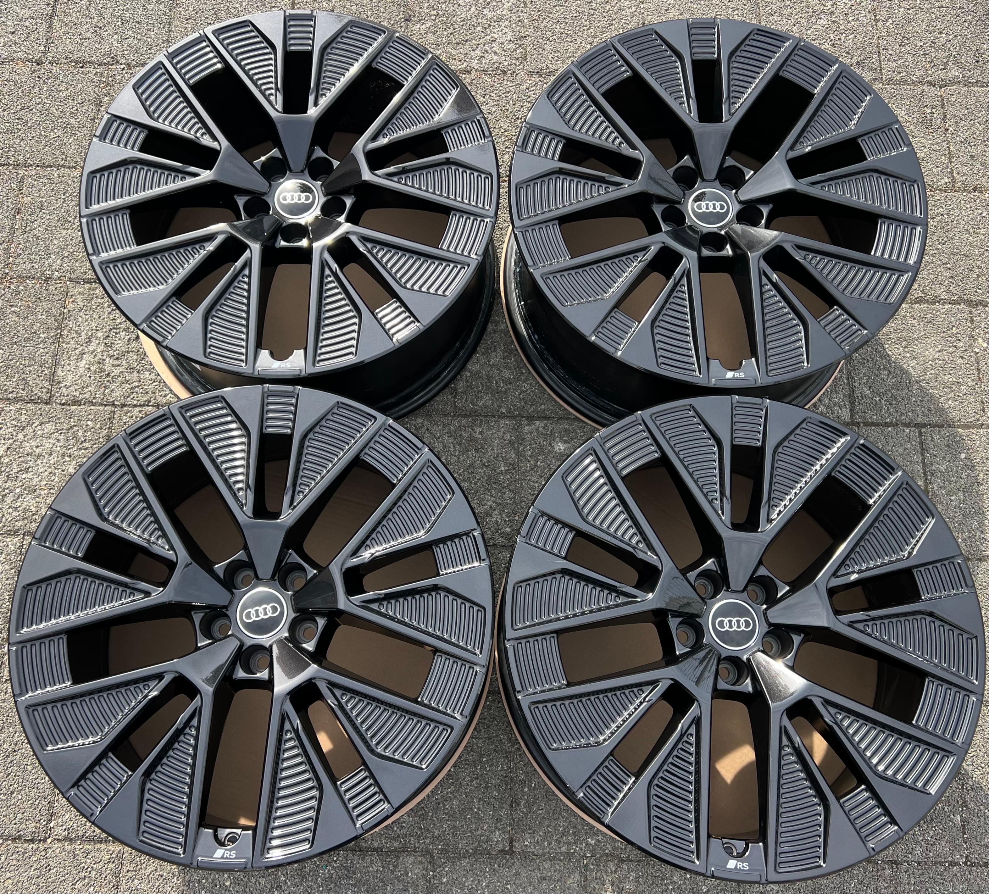 4 ORIGINAL 21" ALUFELGE FELGE AUDI E-TRON Q8 4KE 9,5x21 ET36 4KE601025AL FREIHAUS