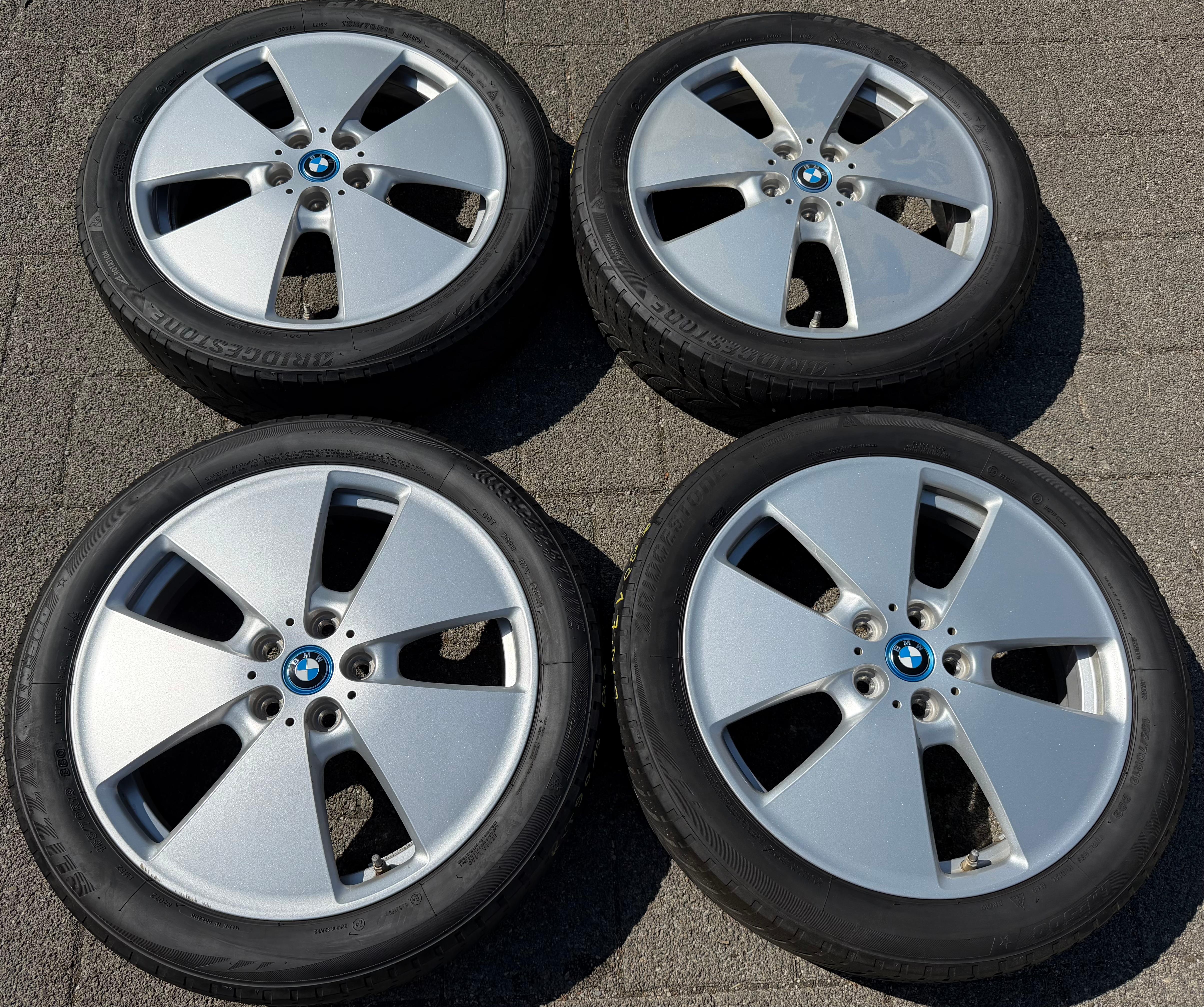 4 Original 19" Alufelgen Felgen BMW i3 Styling 427 6852053 RDKS 5x19 ET43