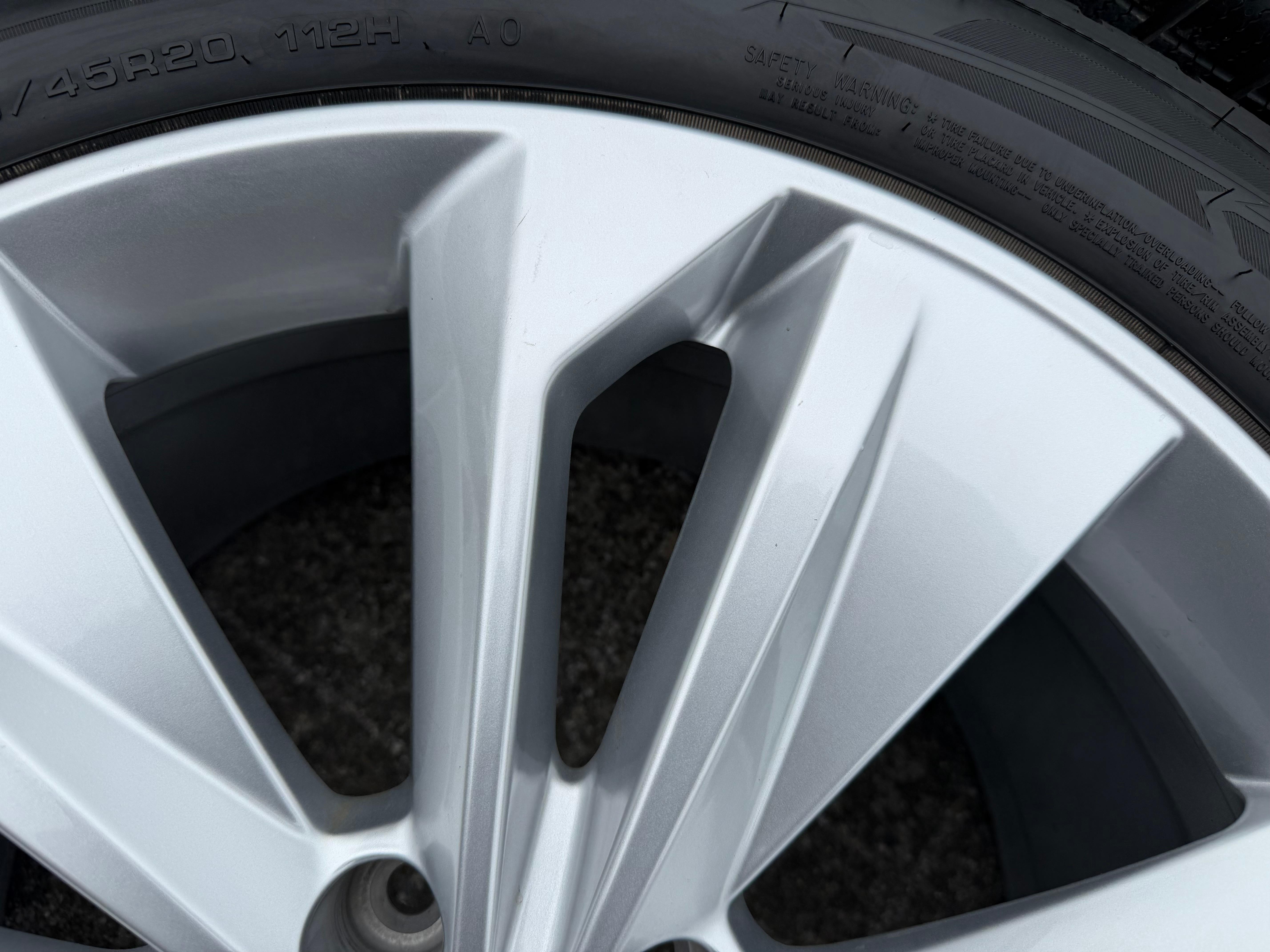 4 ORIGINAL ALU 20" WINTERRÄDER AUDI Q6 SQ6 E-TRON GF 255/50R20 109V 285/45R20 112V