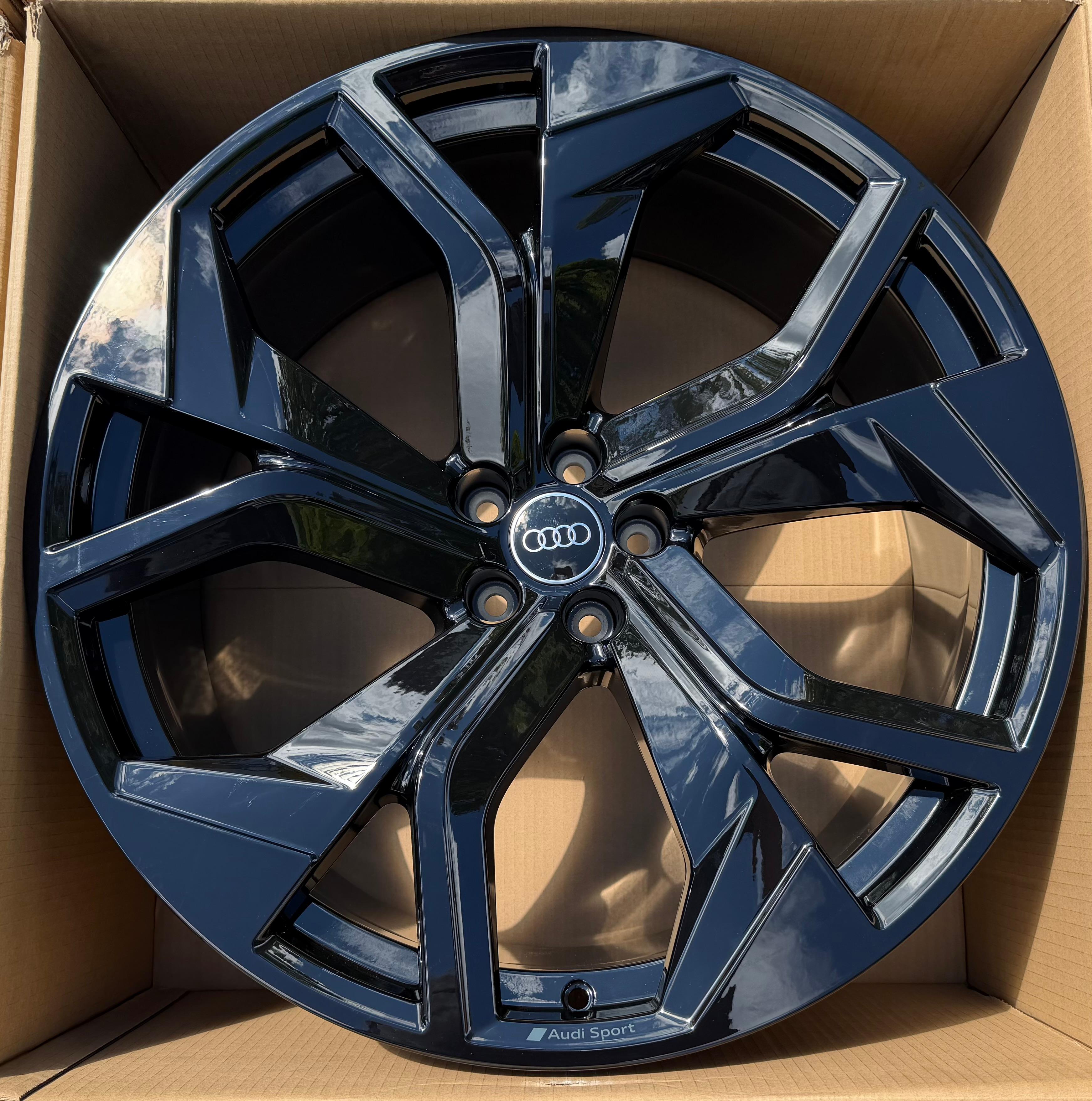 4 llantas de aluminio originales de 23" para Audi RSQ8 4M 4M8601025AP 10,5x23 ET18 23 pulgadas