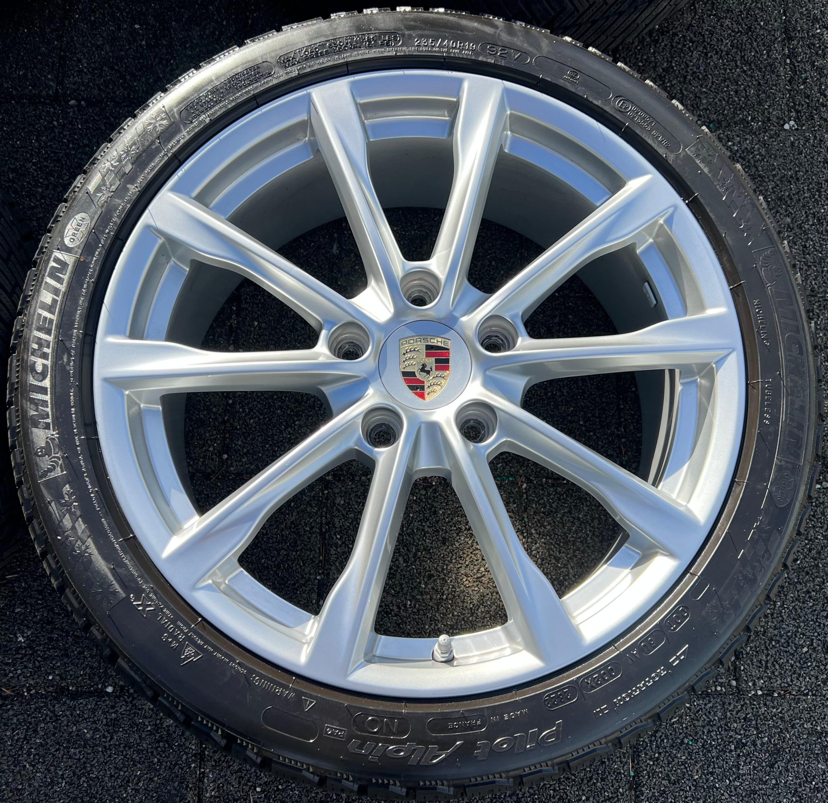 4 ORIGINAL 19" ALU WINTERRÄDER PORSCHE CAYMAN BOXSTER 718 982 982601025A 982601025AM RDKS