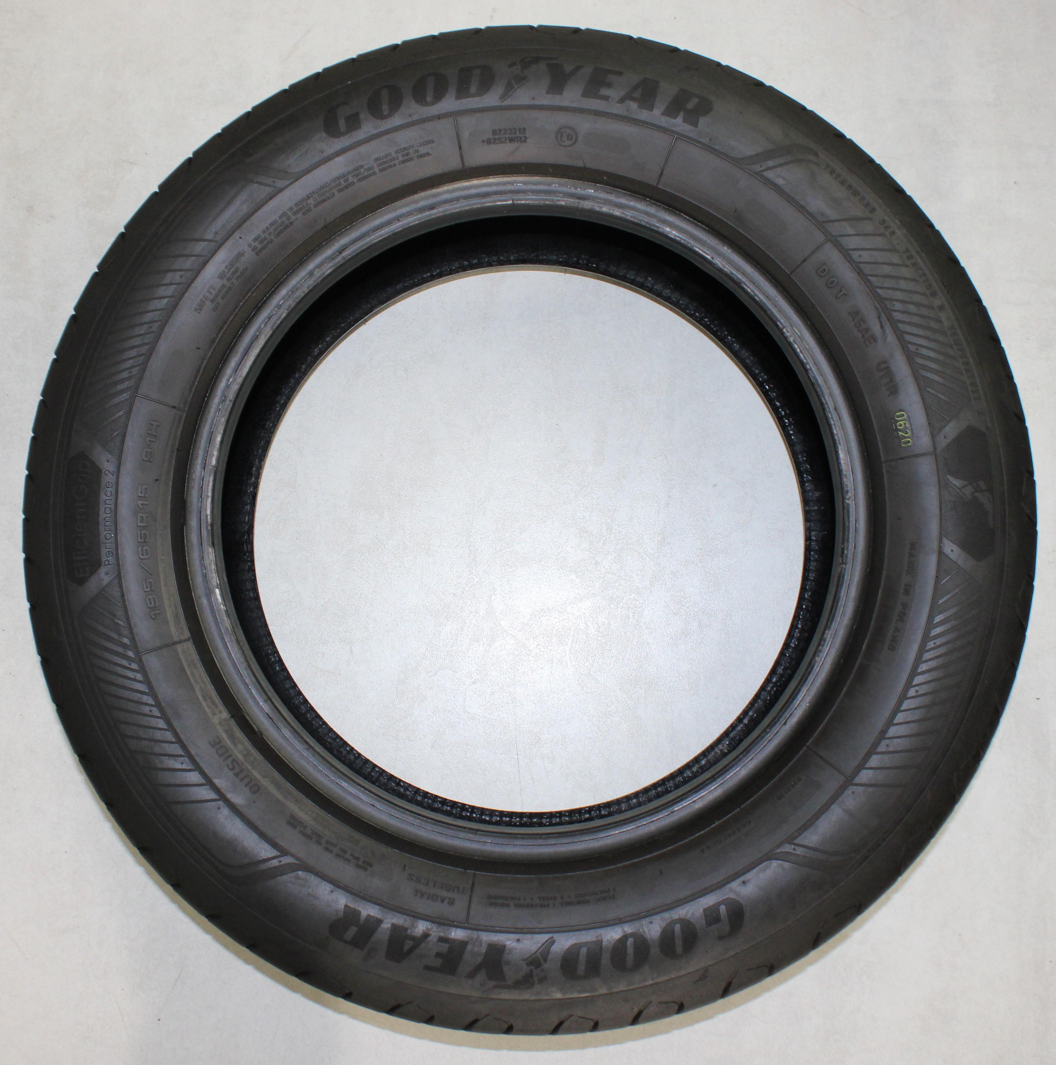 2 x 195/65R15 91H pneus été Goodyear Efficient Grip Performance 2 5,5-6mm 2020