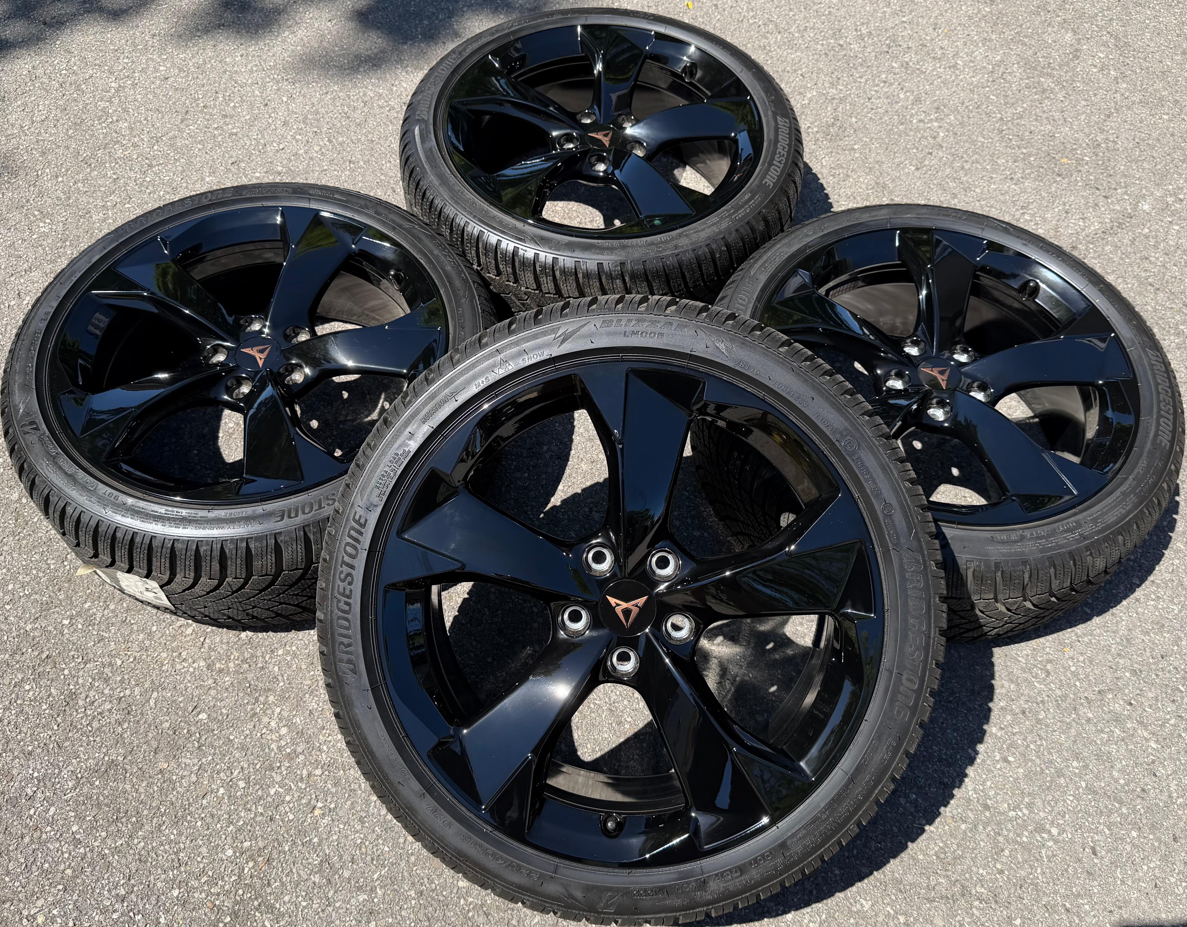 4 ORIGINELE 18-INCH ALUMINIUM WINTERWIELEN VOOR SEAT CUPRA LEON KL 5FA601025H 225/40R18 92V 2023