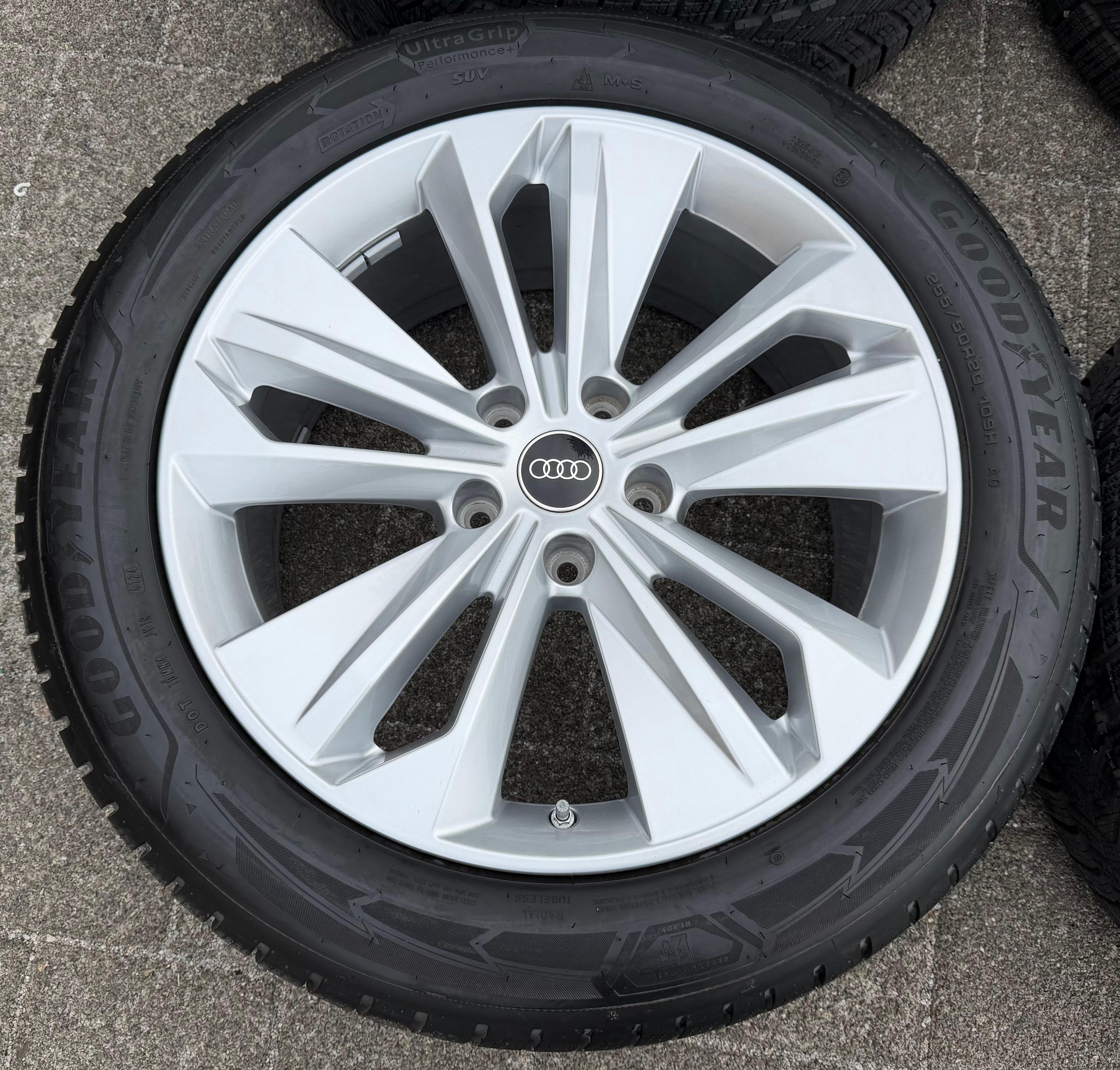 4 ORIGINAL ALU 20" WINTERRÄDER AUDI Q6 SQ6 E-TRON GF 255/50R20 109V 285/45R20 112V