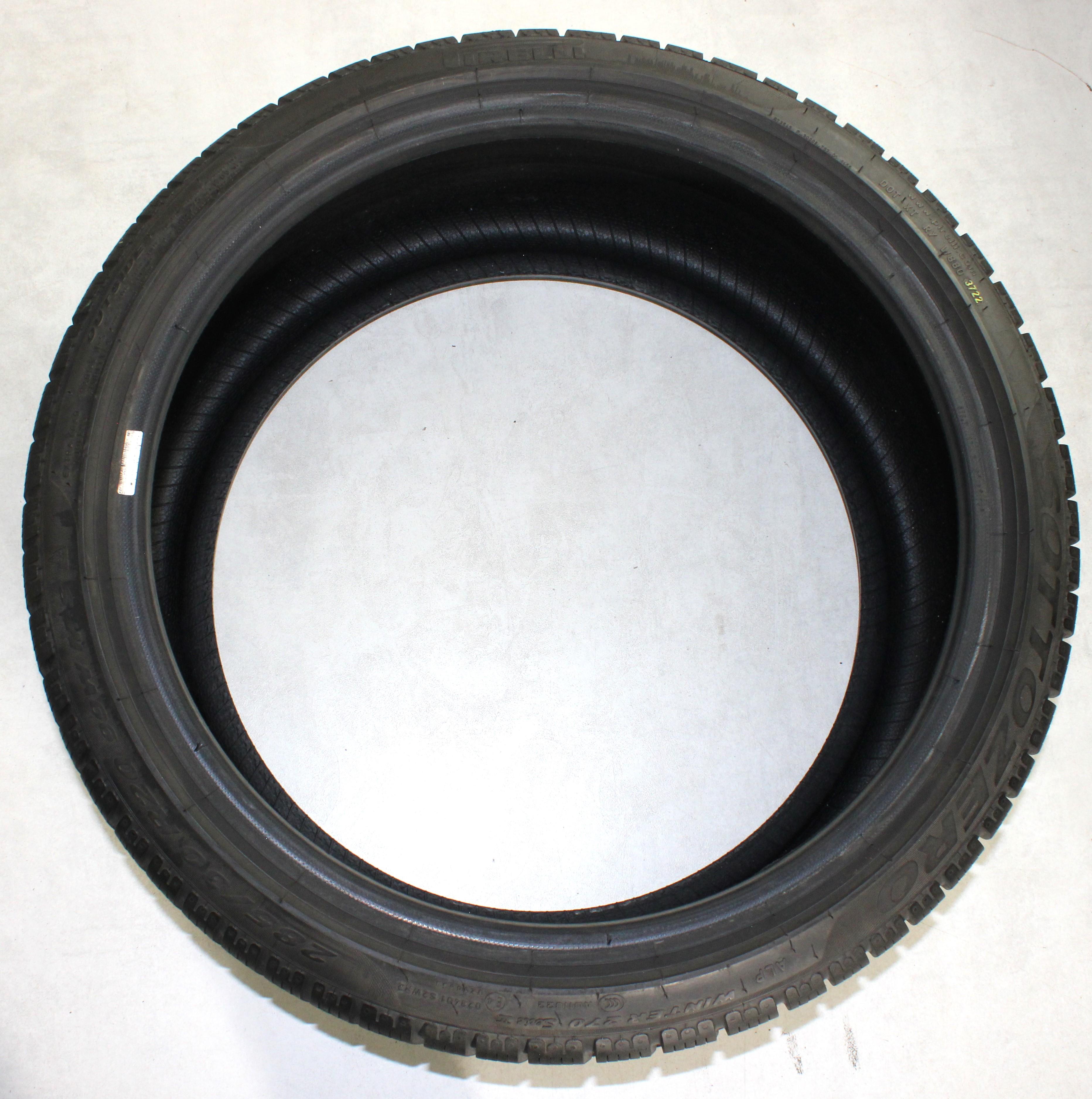 2 x 285/30R20 99W Winterreifen Pirelli Sottozero Winter 270 Serie 2 ALP 4-4,5mm 2022