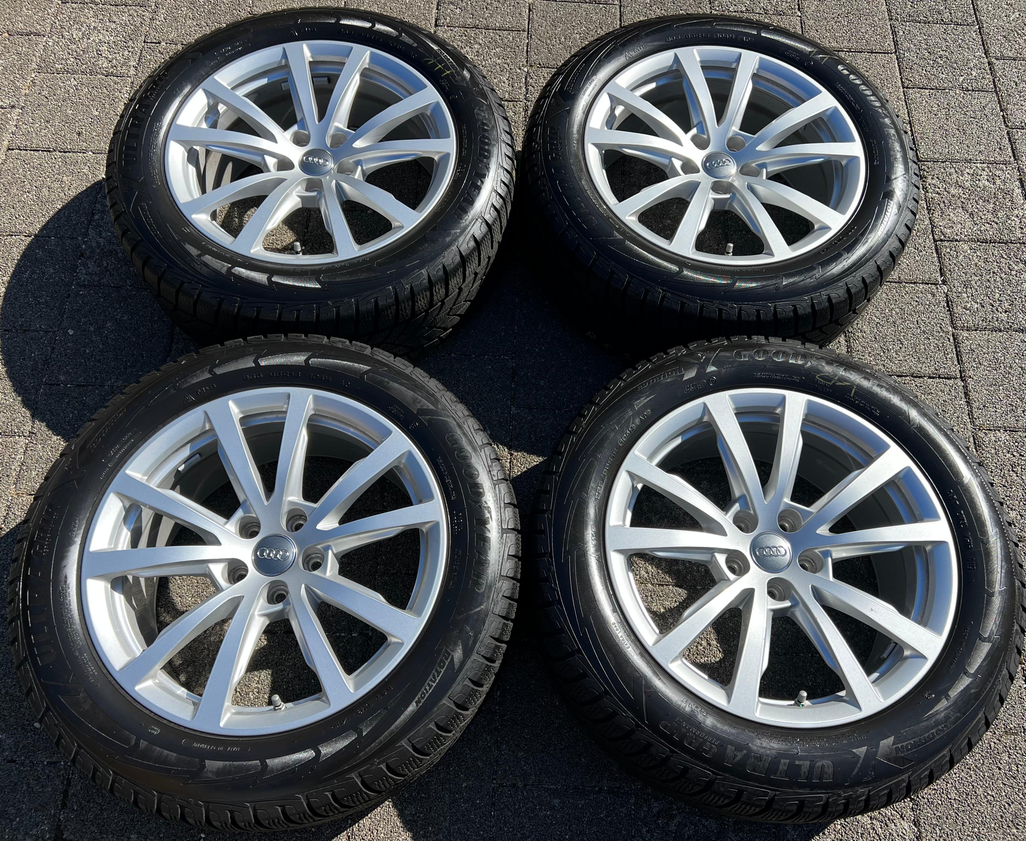 4 ORIGINAL 18" ALU WINTERRÄDER AUDI A8 4N 4N0601025A 235/55R18 104H TOP FREIHAUS