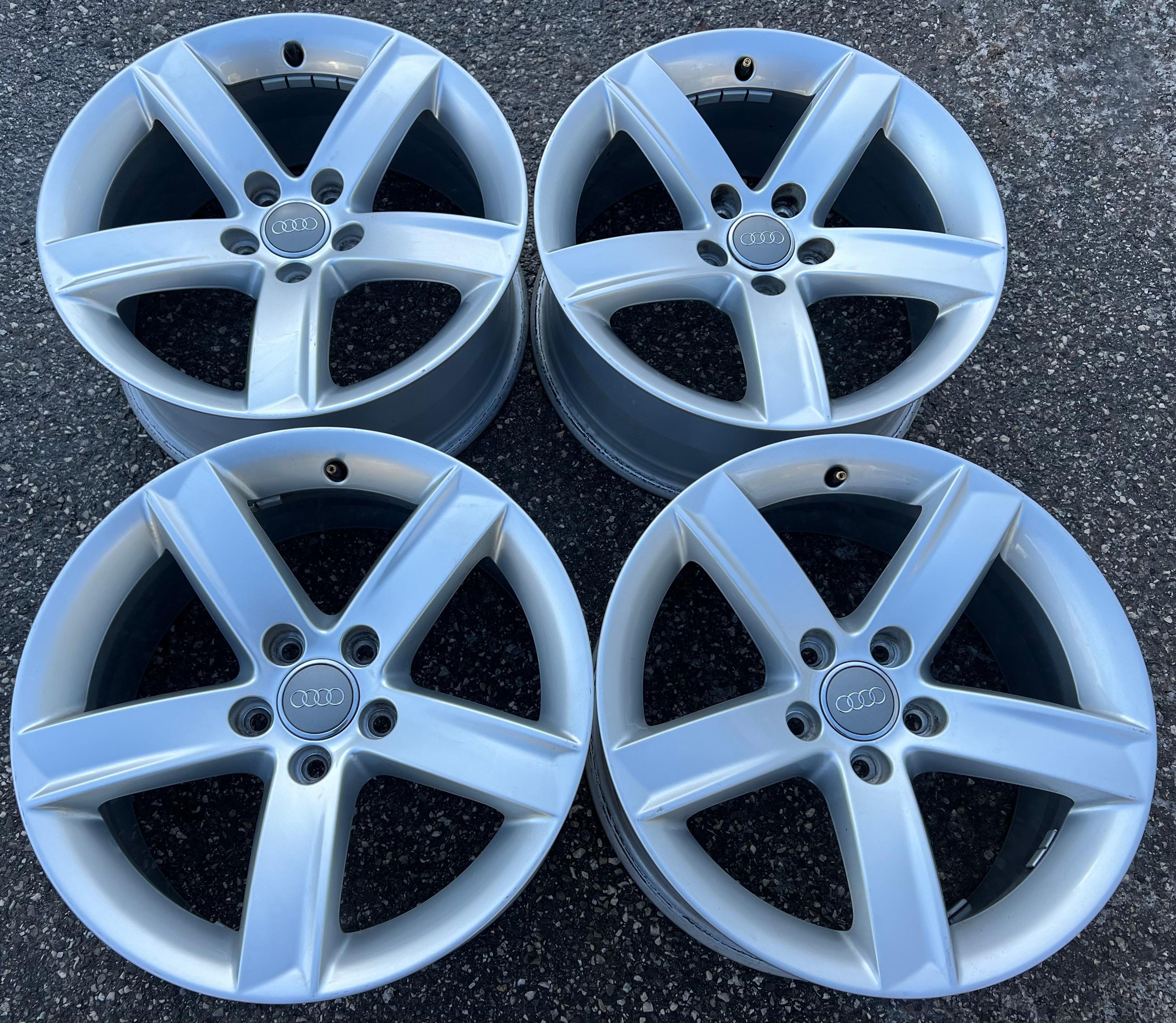 4 ORIGINELE 17" ALUMINIUM VELGEN AUDI A5 8T 8T0071497 GRATIS VERZENDING